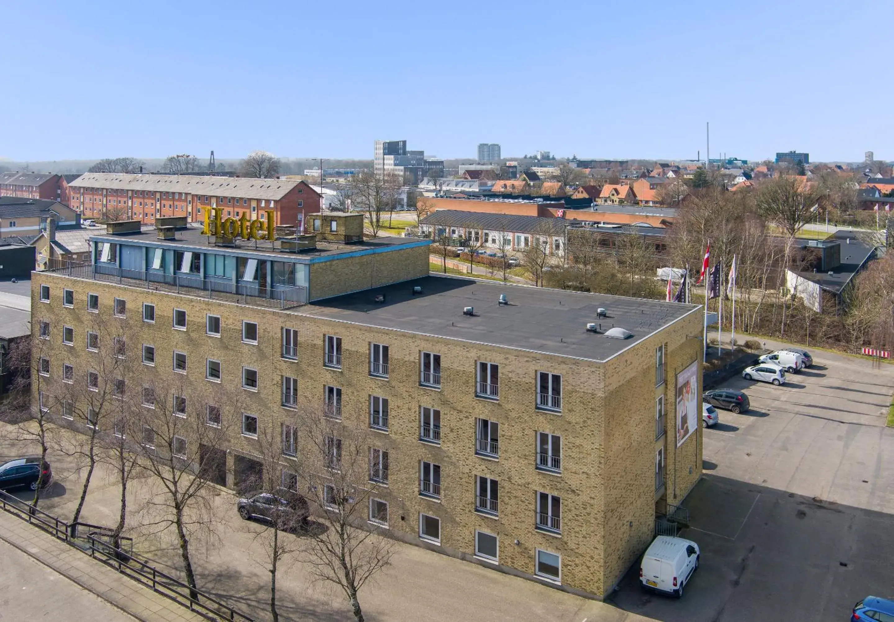 Property building in Østergaards Hotel