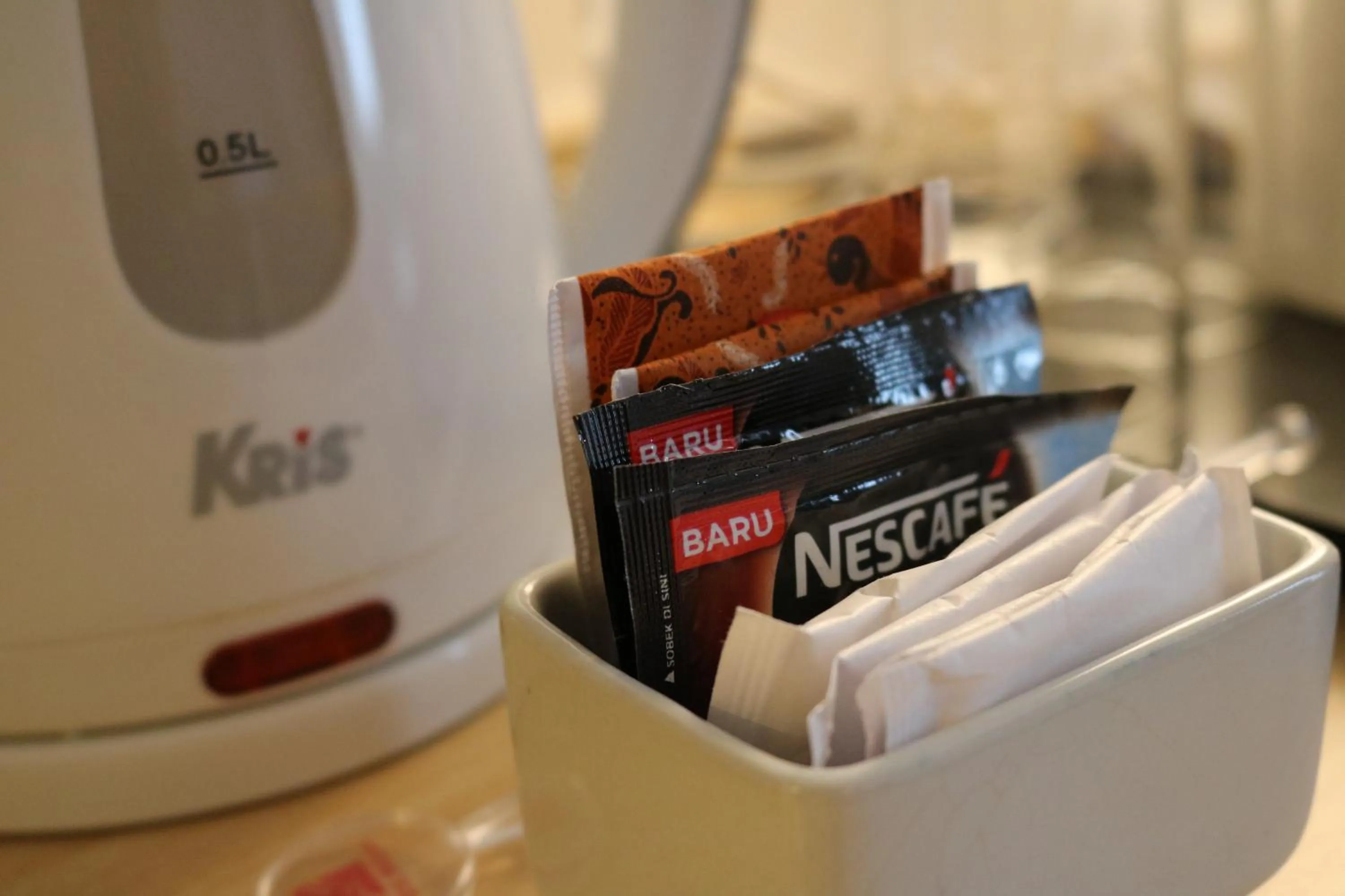 Bed in Bekizaar Hotel Surabaya