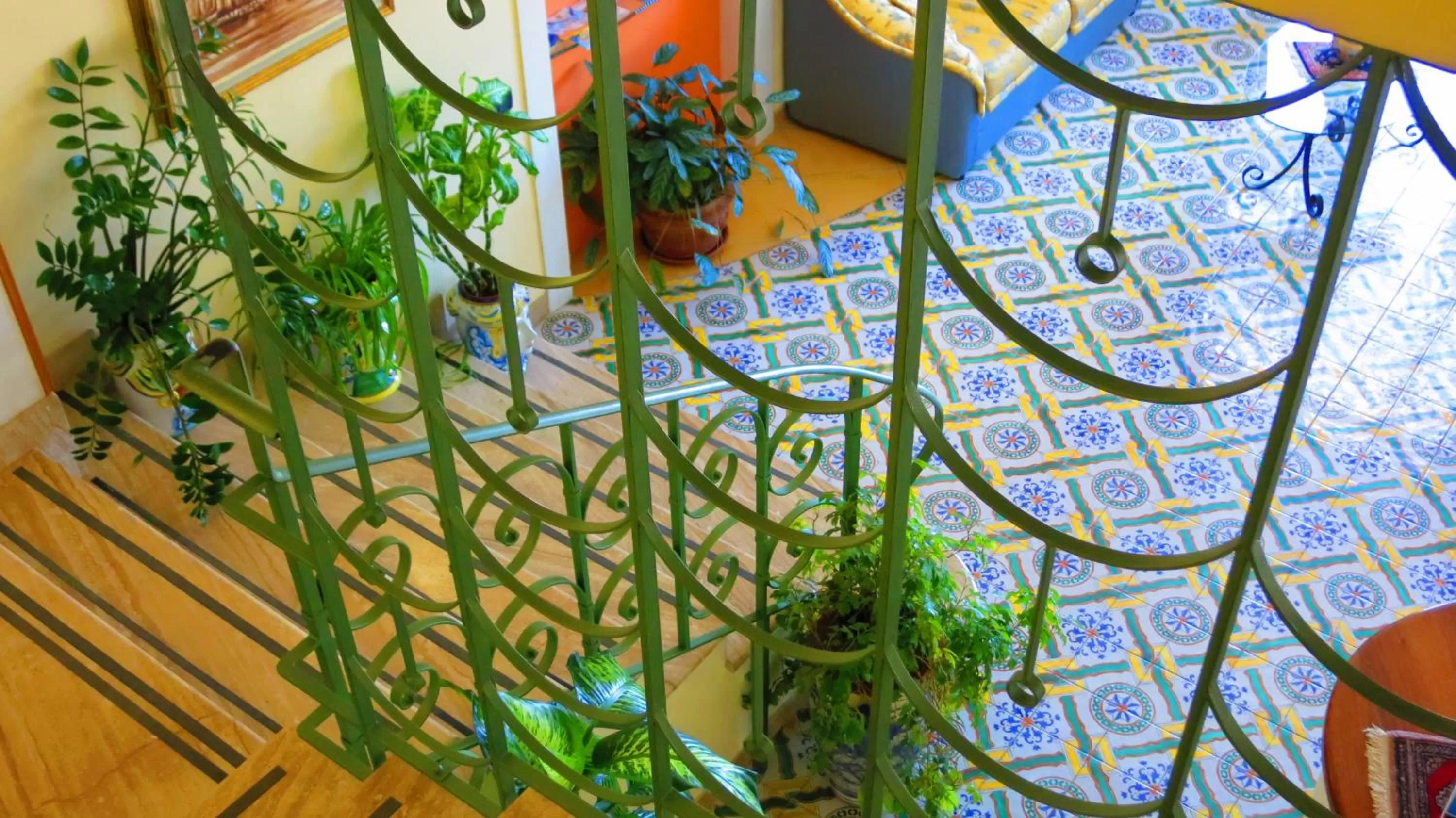 Decorative detail in Hotel Cala Marina