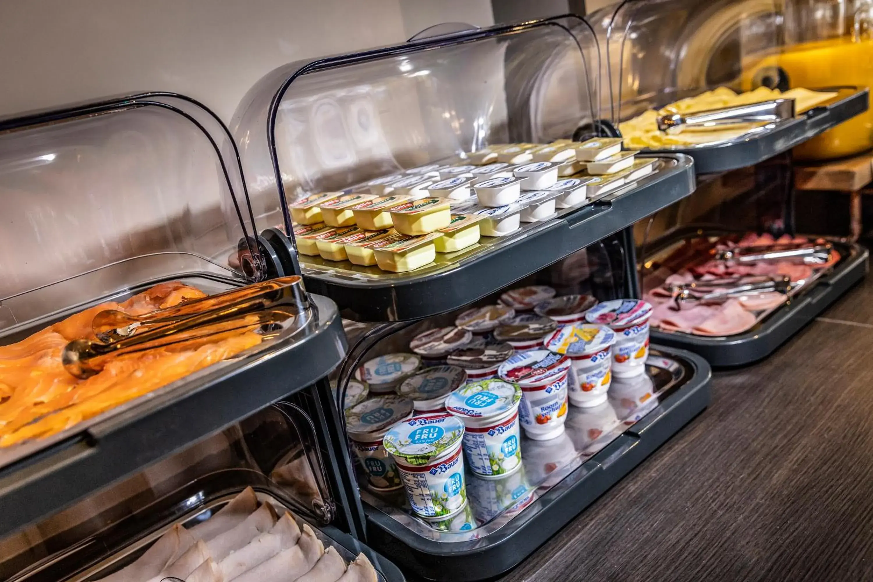 Buffet breakfast in Hotel Atlantis Amsterdam Buffet breakfast in Hotel Atlantis Amsterdam