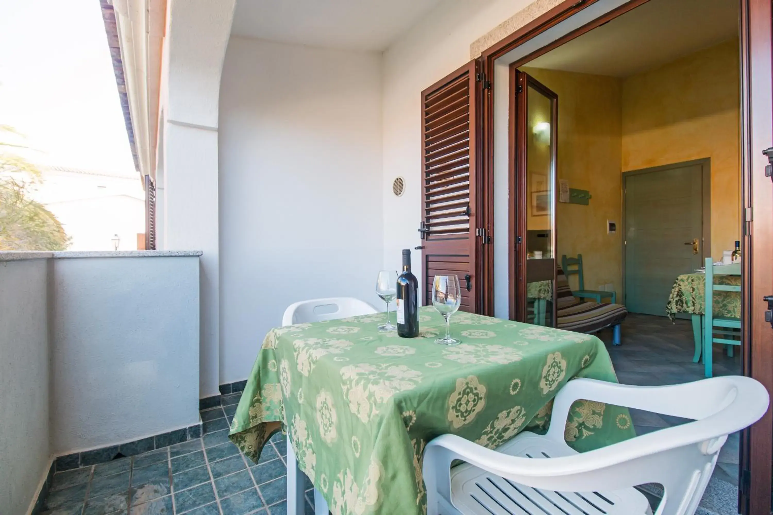 Balcony/Terrace, Dining Area in Residenza Gli Ontani