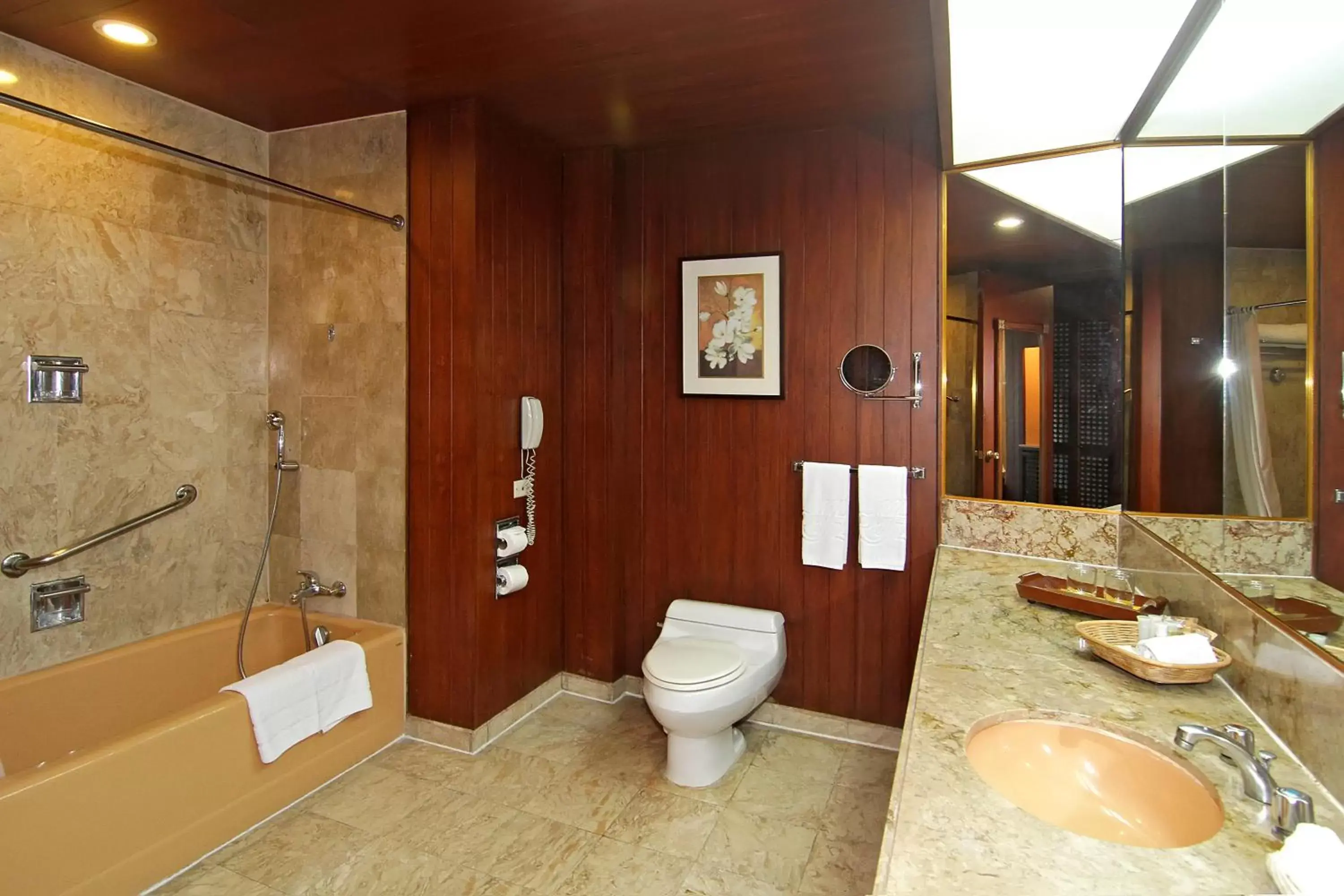 Shower, Bathroom in The Manila Hotel