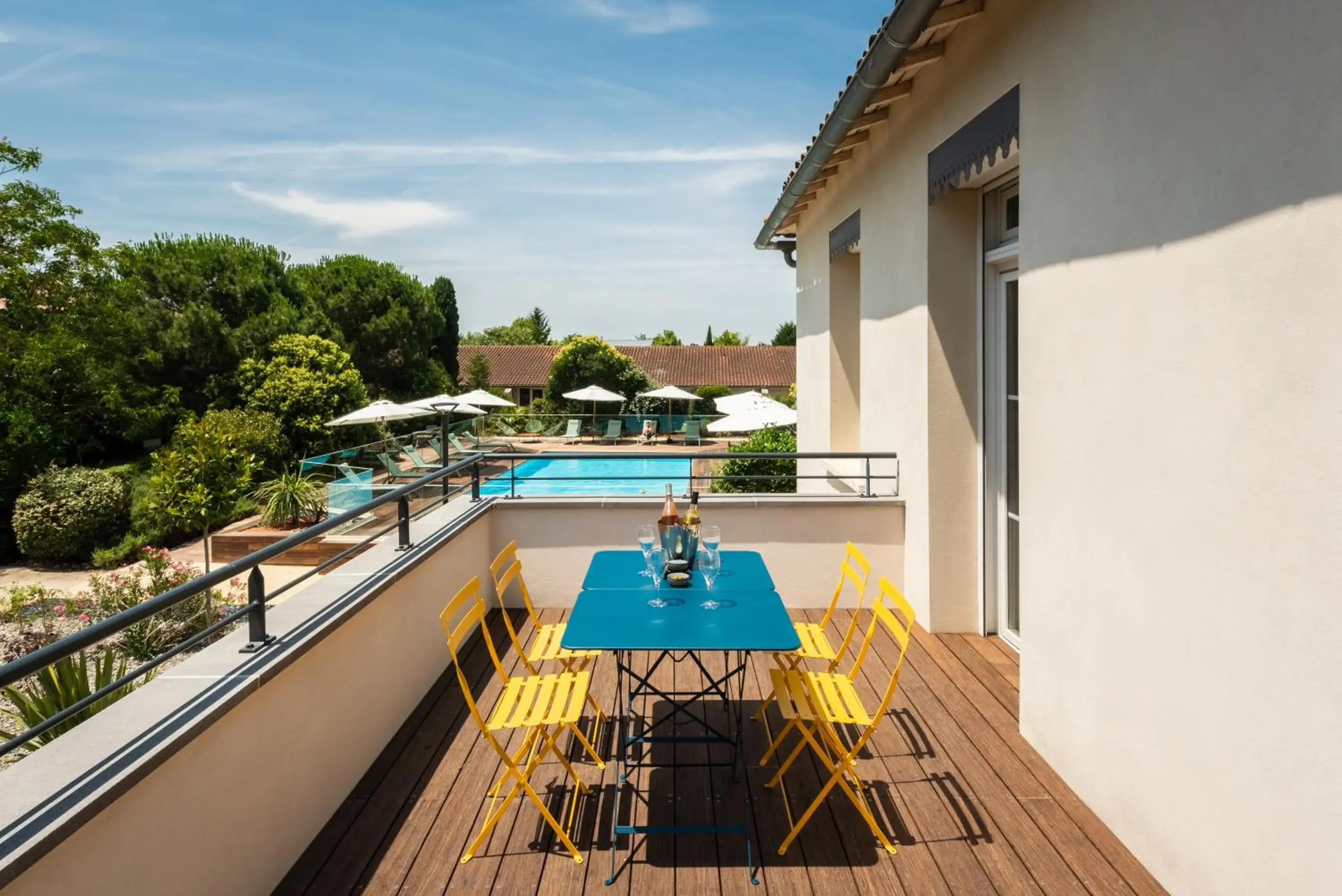 Balcony/Terrace in Residence de Diane - Toulouse