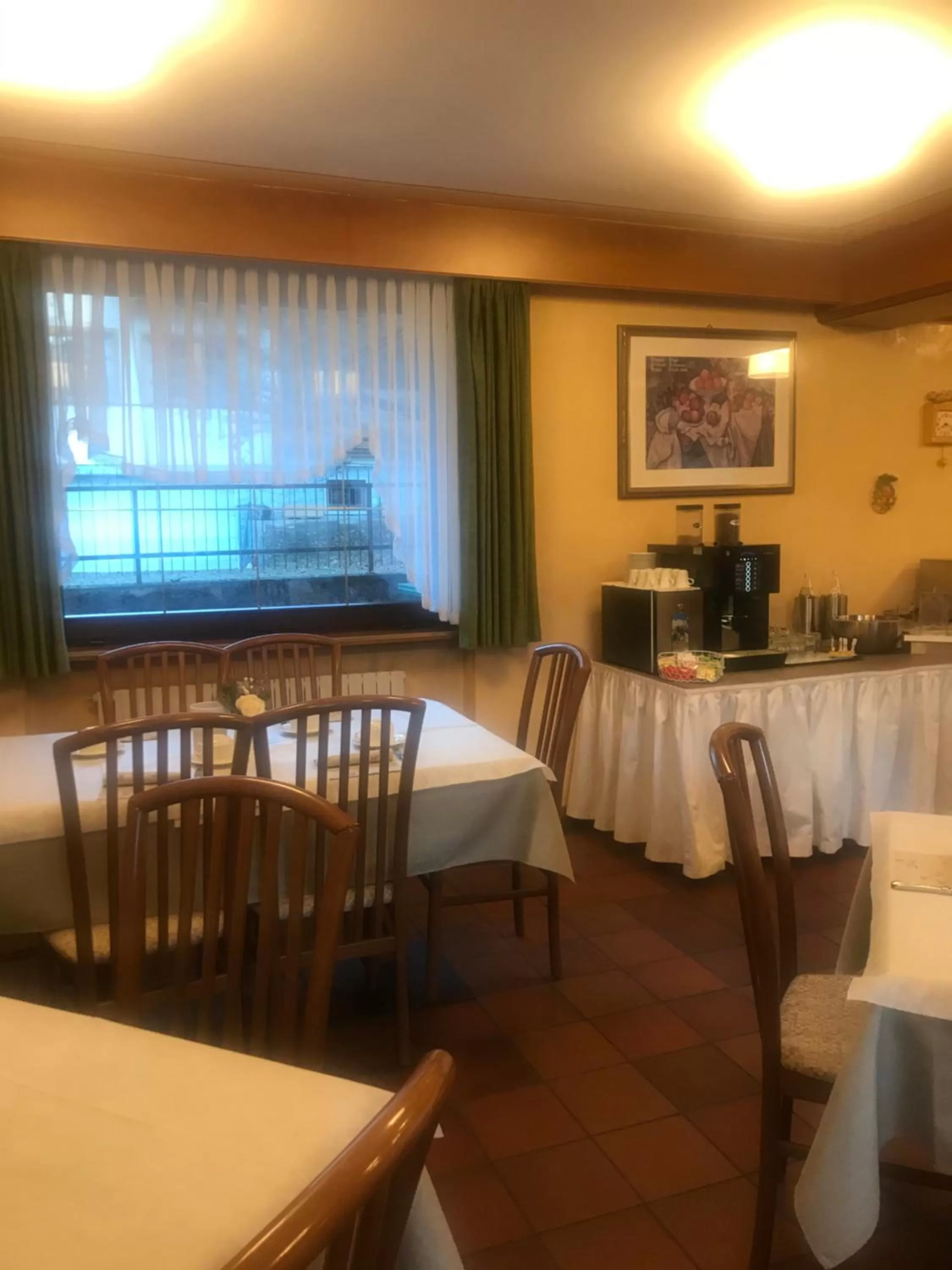 Restaurant/places to eat in Hotel Binelli