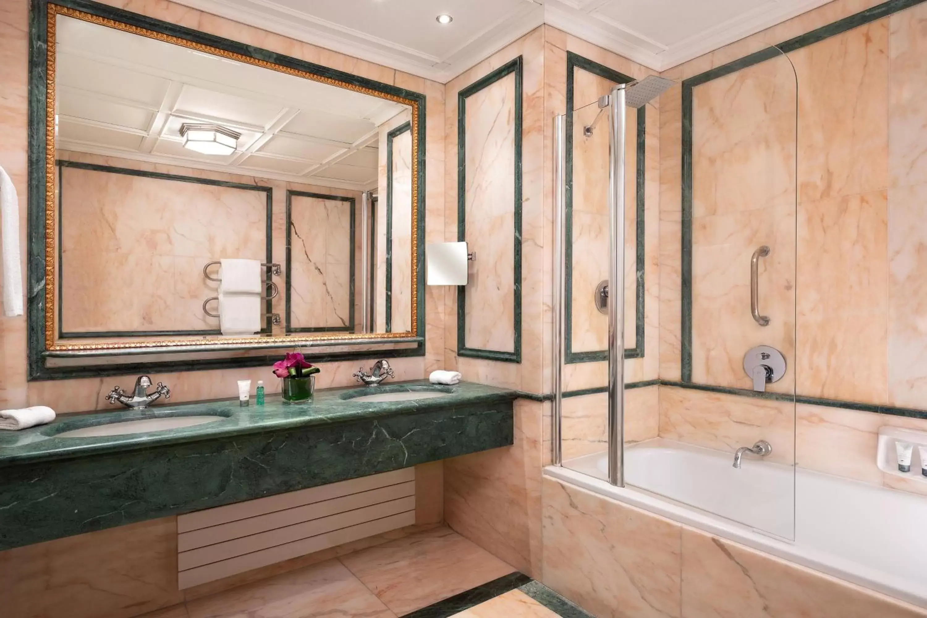 Bathroom in The Westin Palace, Milan