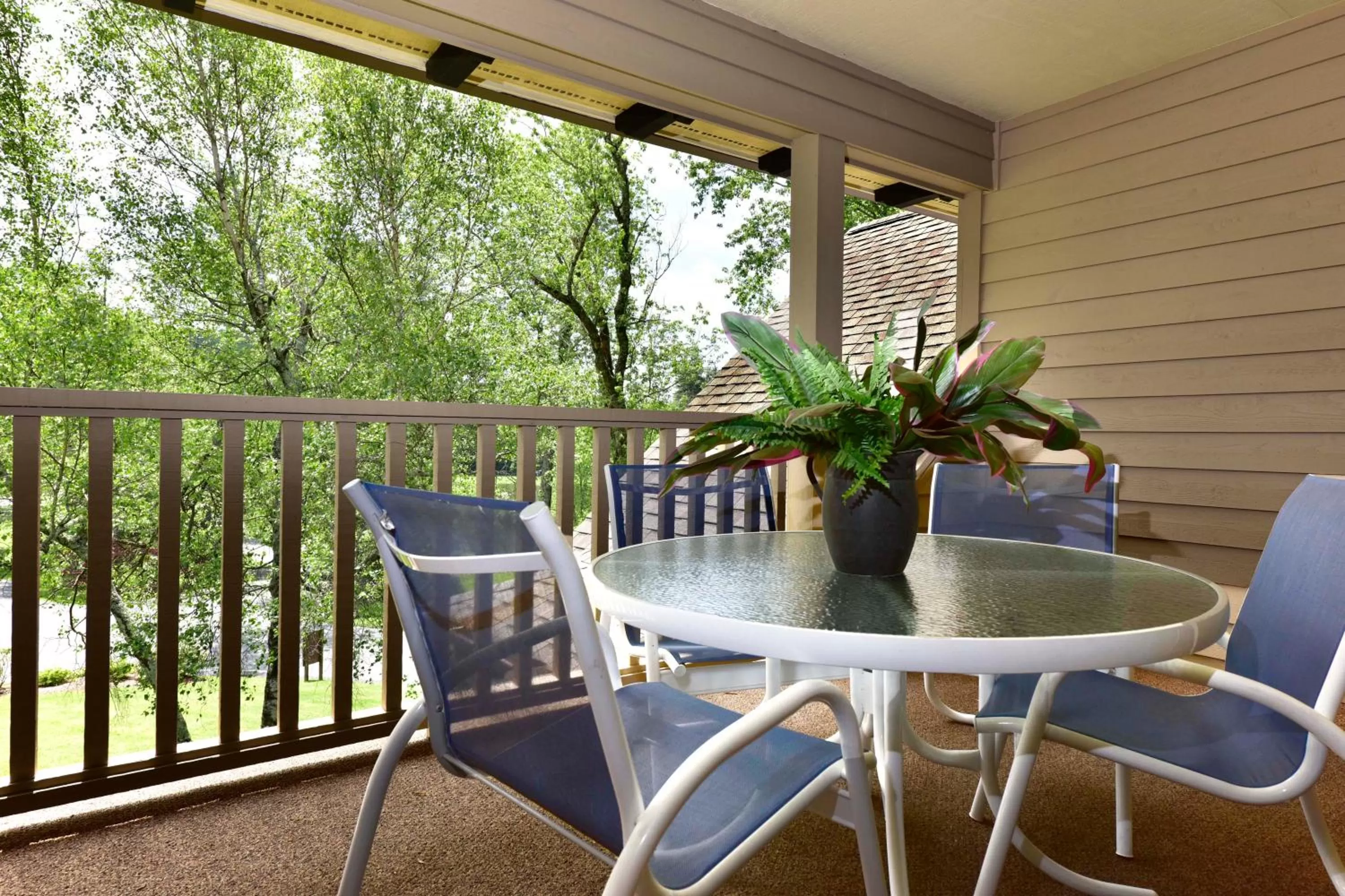 Balcony/Terrace in Chetola Resort Condominiums