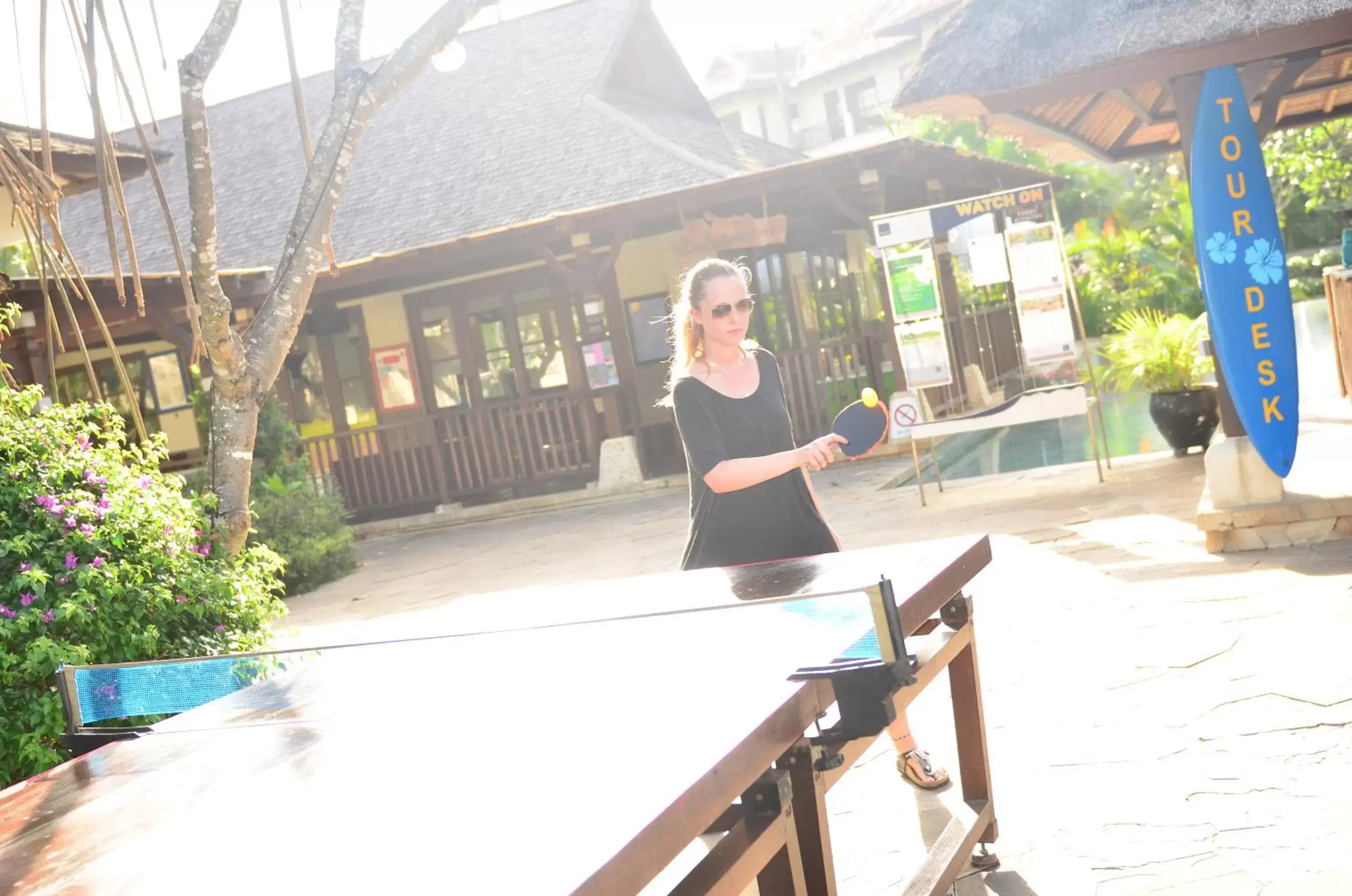 Table tennis in Novotel Bali Nusa Dua