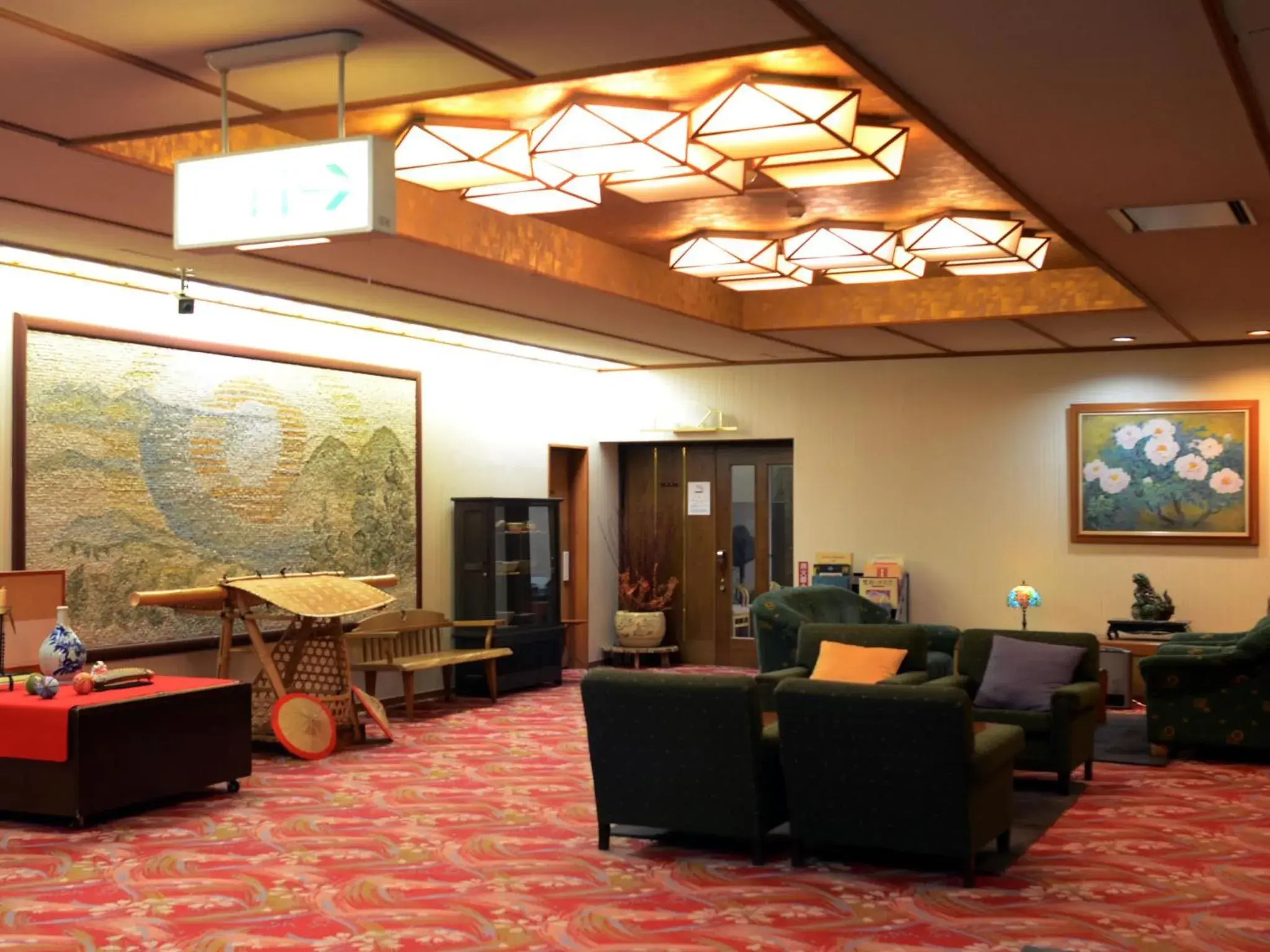 Lobby or reception in Kinokuniya Ryokan Lobby or reception in Kinokuniya Ryokan