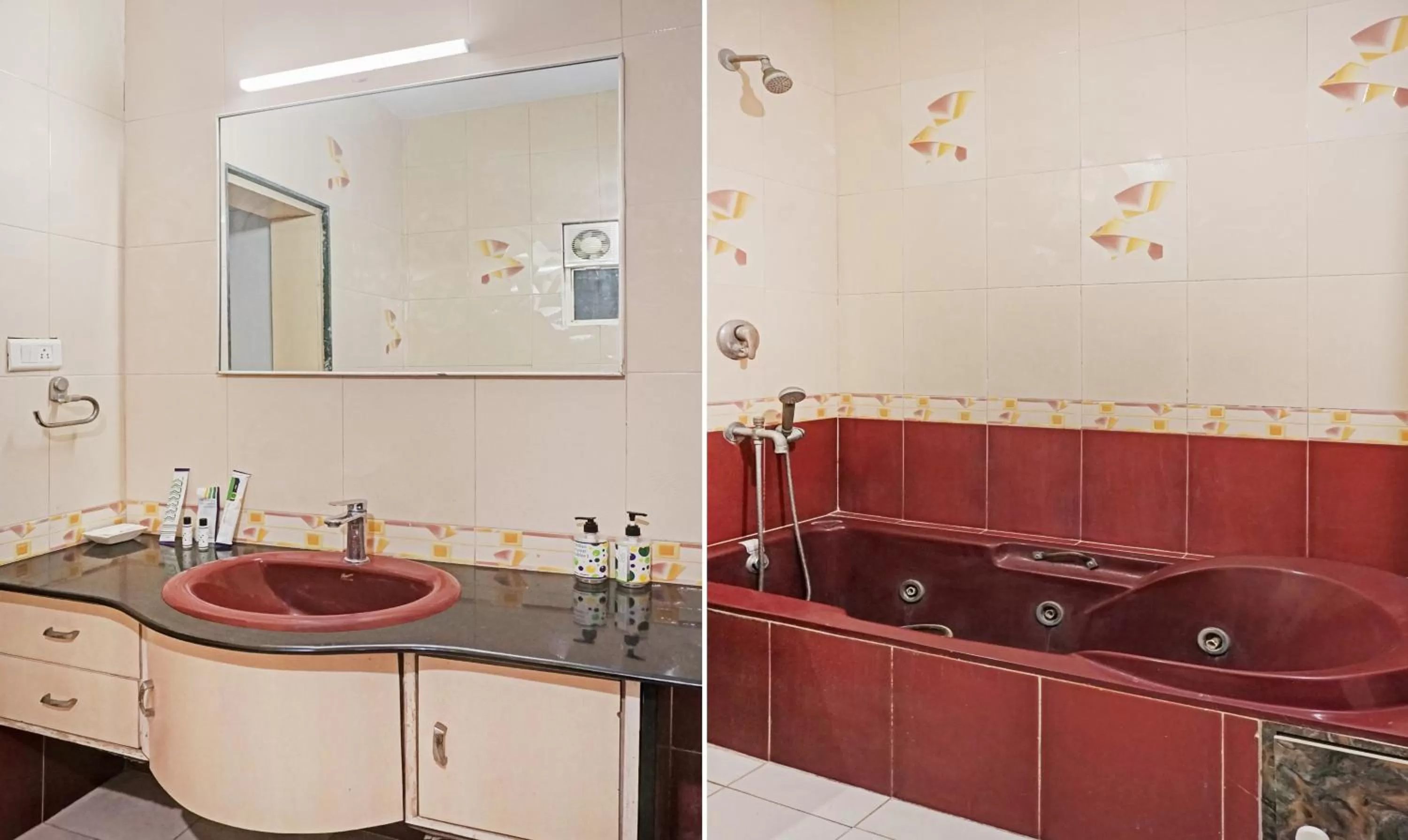 Bathroom in Treebo Excellent Home