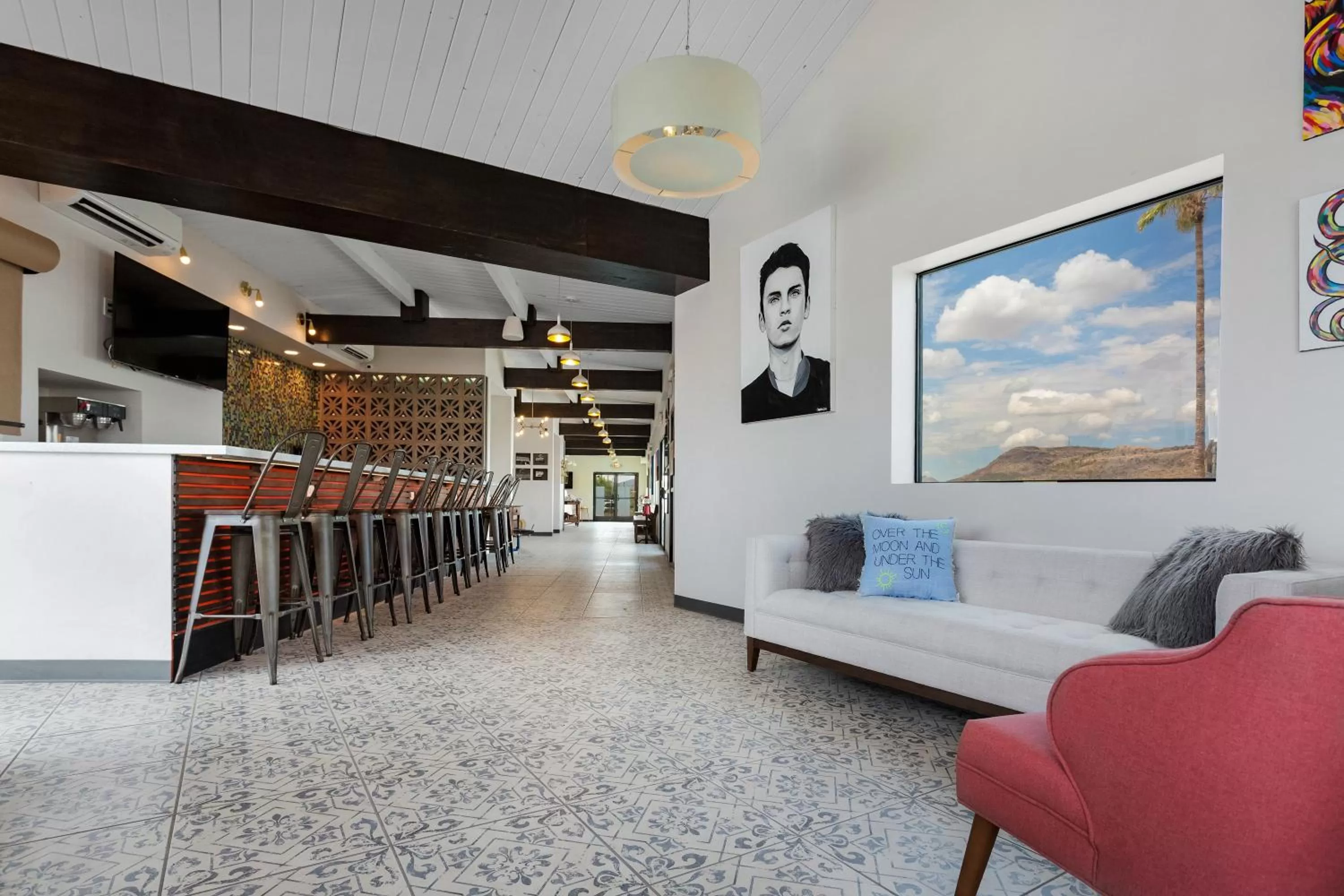 Lounge or bar in Hotel McCoy - Art, Coffee, Beer, Wine