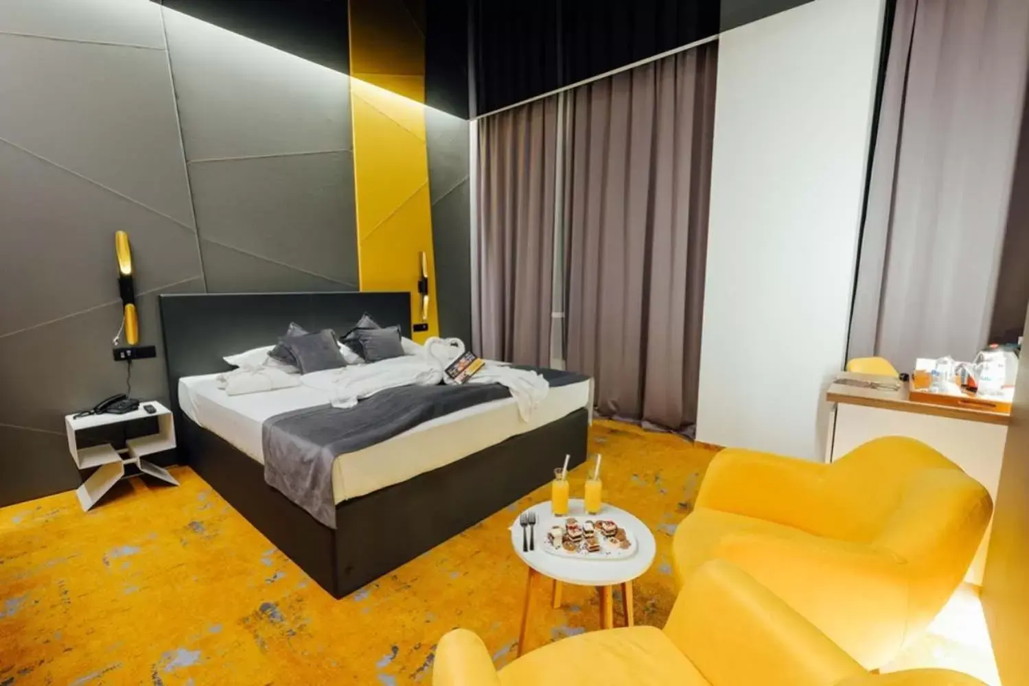 Bed in Hotel Hills Sarajevo Congress & Thermal Spa Resort