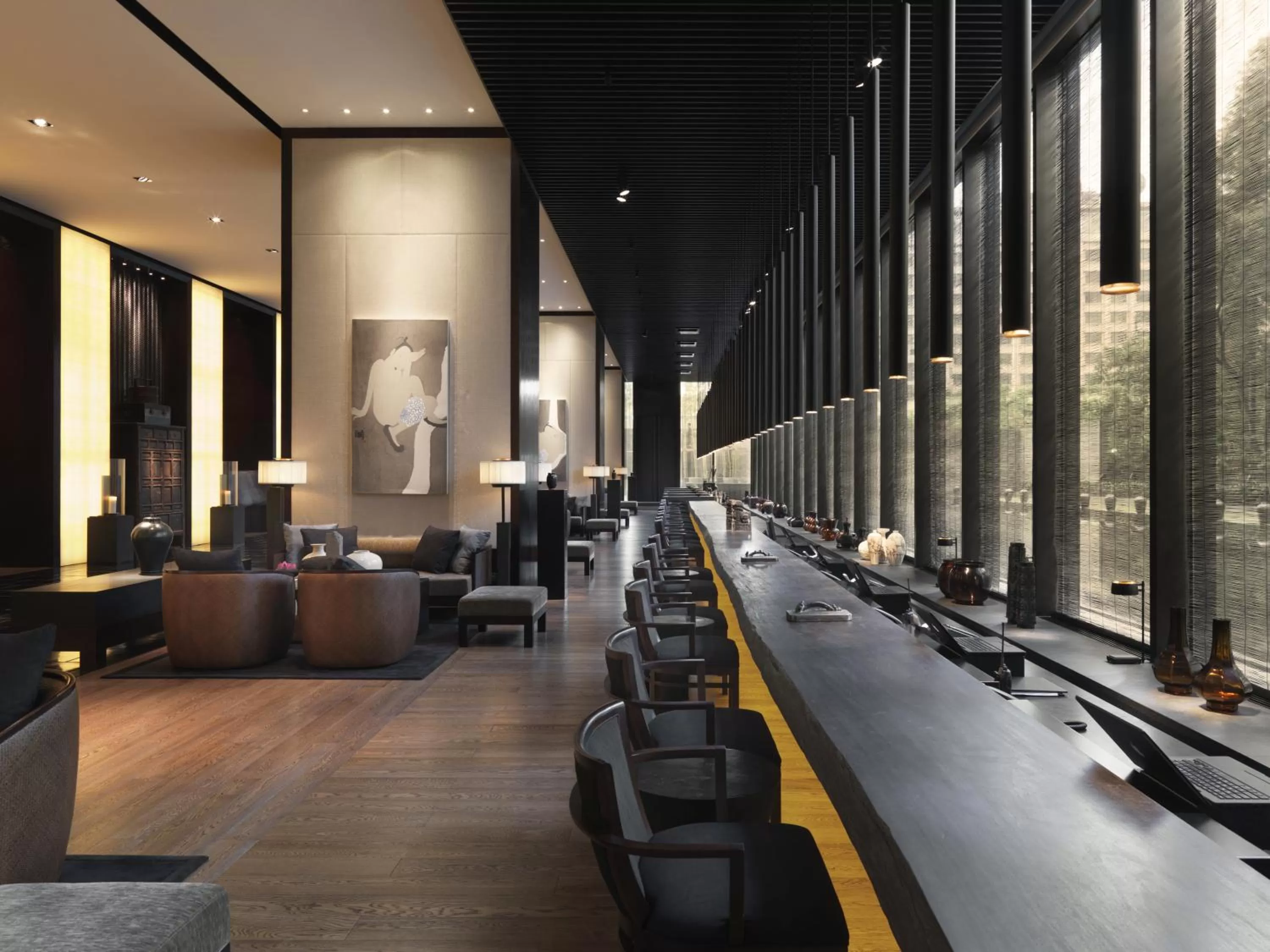 Lobby or reception in The PuLi Shanghai