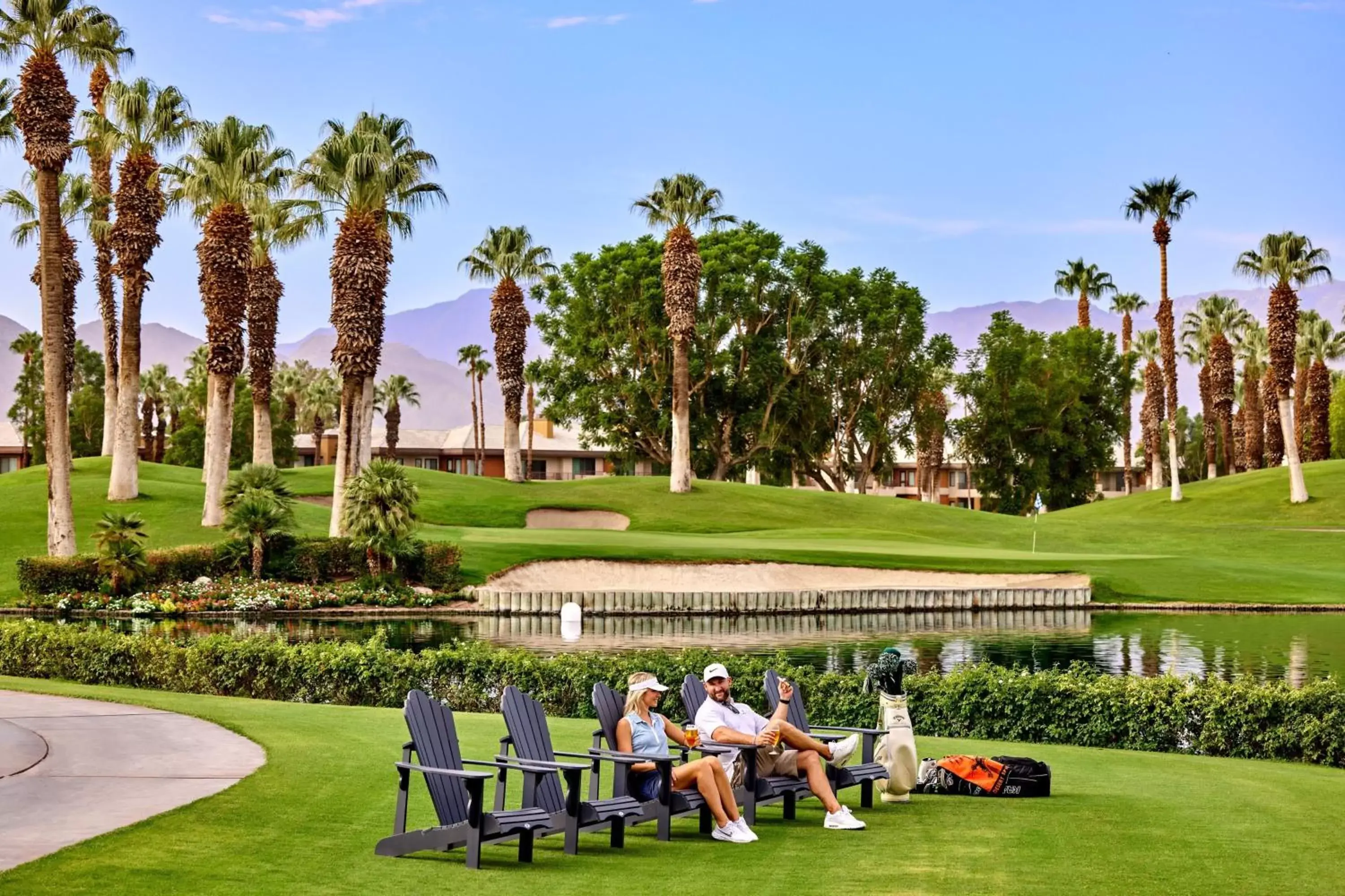 Golfcourse in JW Marriott Desert Springs Resort & Spa