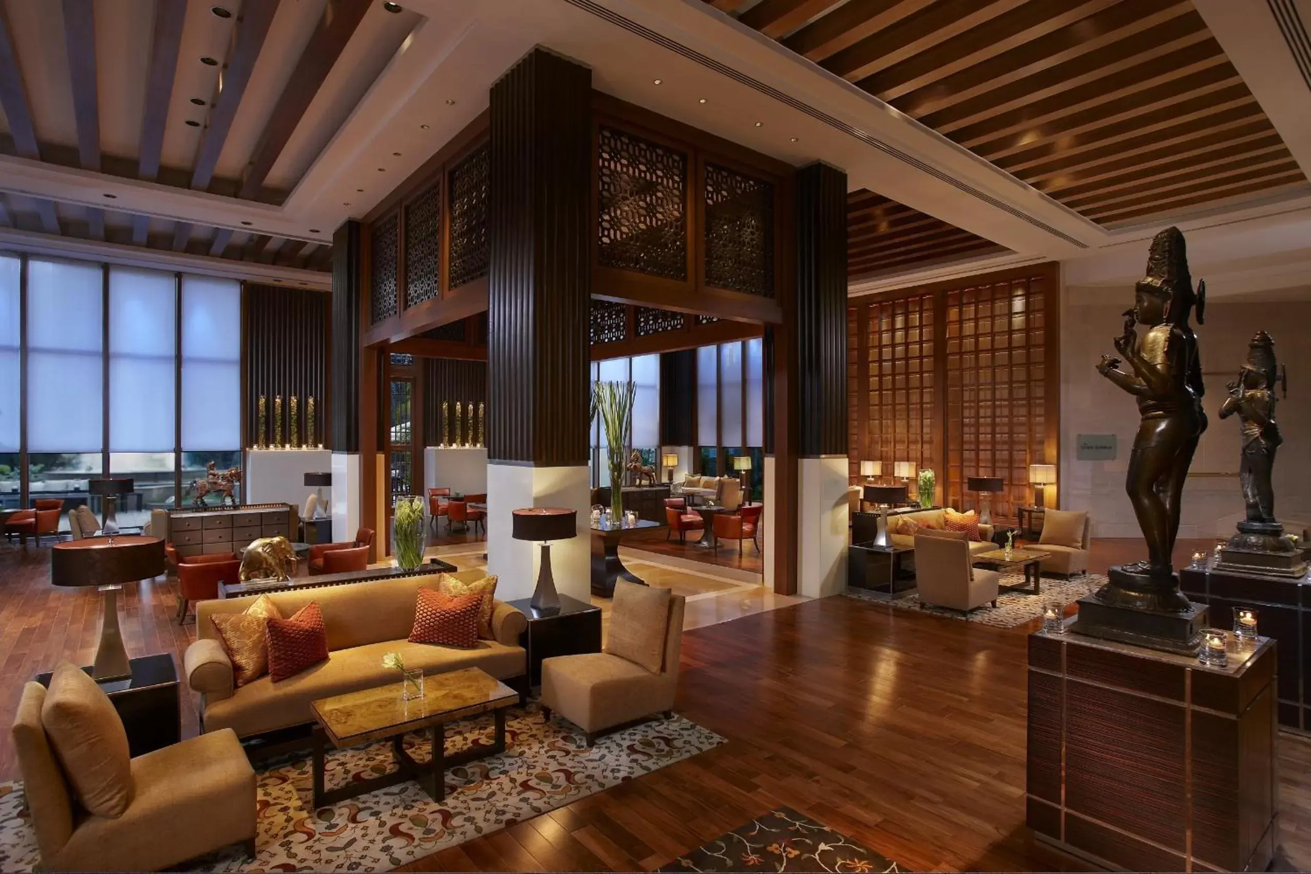 Lounge or bar in The Leela Mumbai