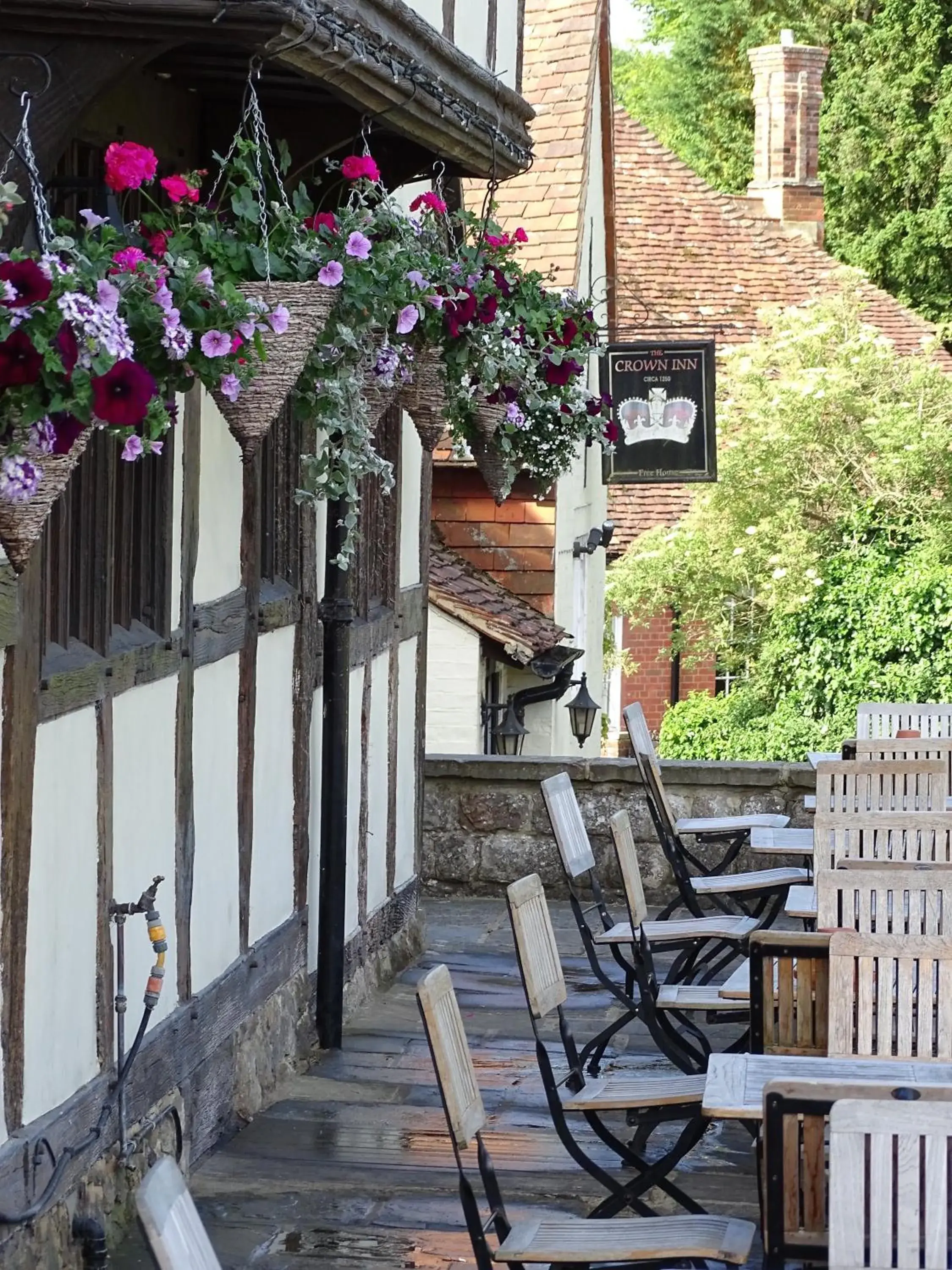 Balcony/Terrace in The Crown Inn