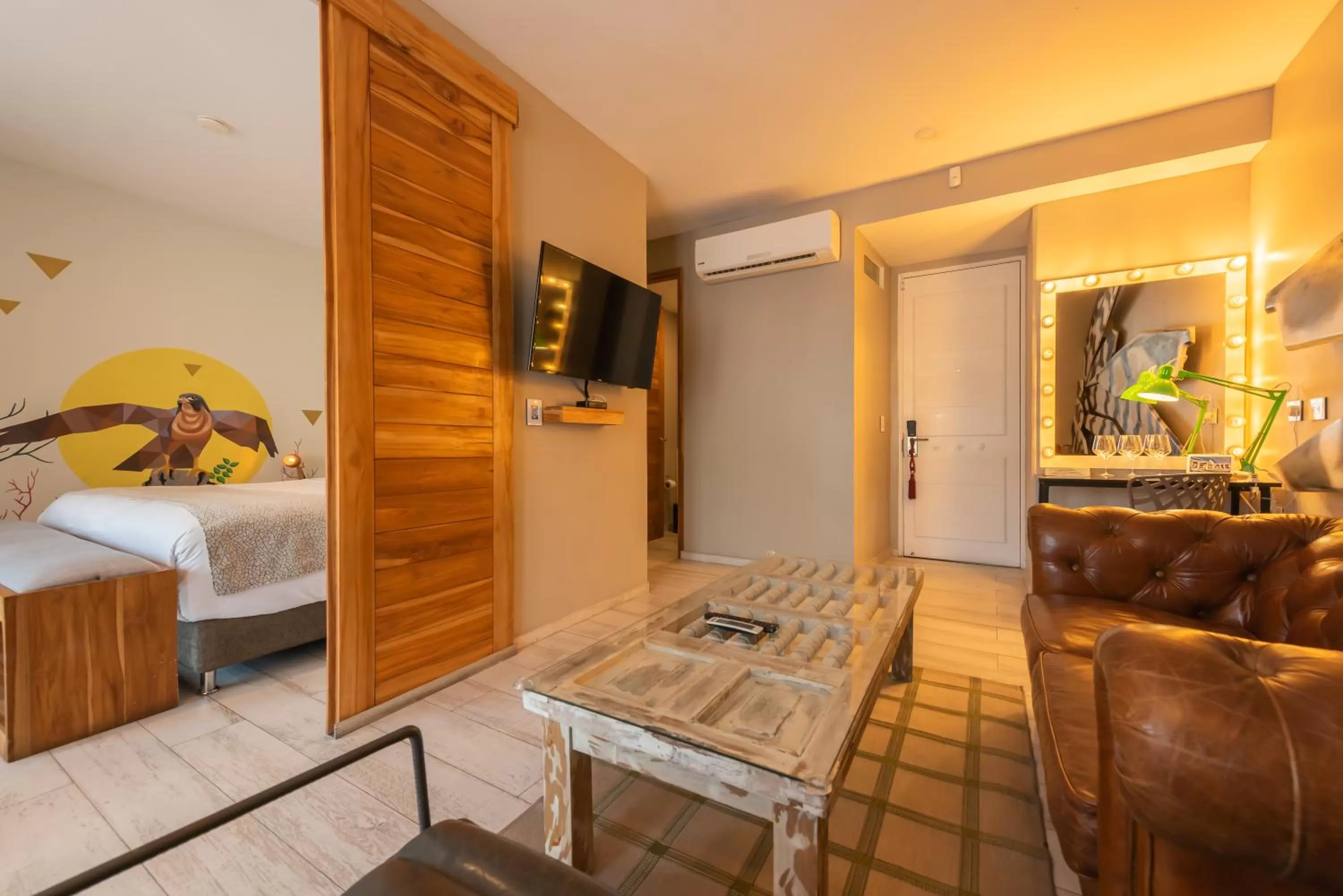 Living room, Bed in Townhouse Boutique Hotel