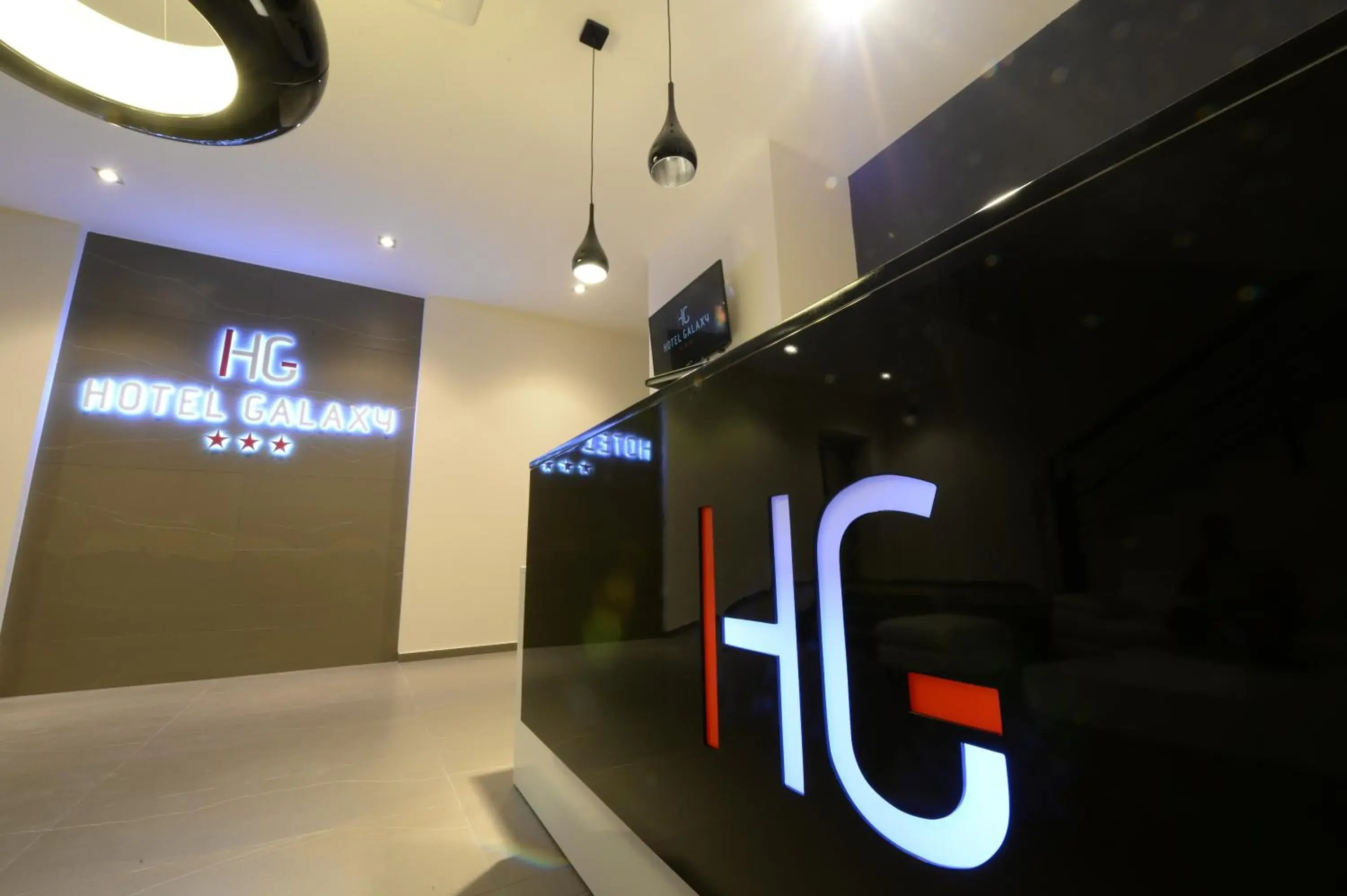 Lobby or reception in Hotel Galaxy Lobby or reception in Hotel Galaxy