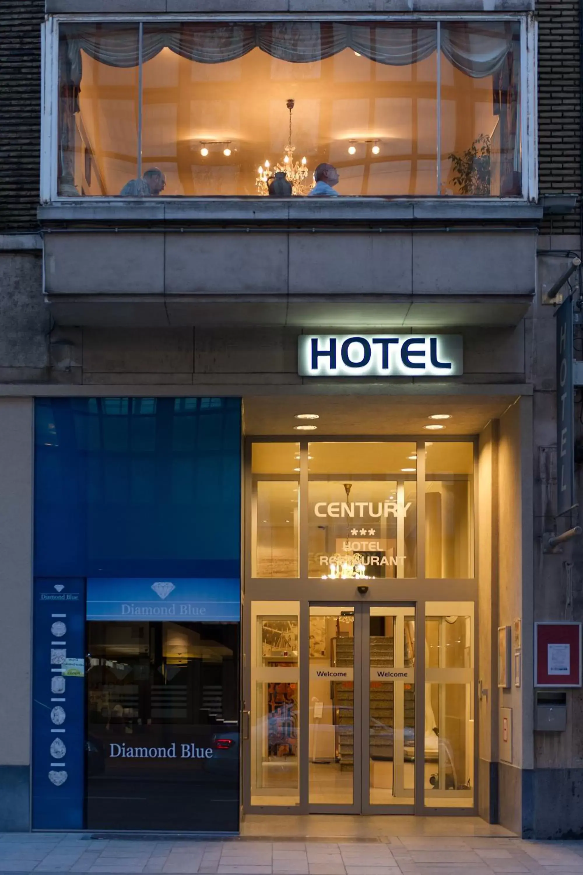 Facade/entrance in Century Hotel Antwerpen Centrum