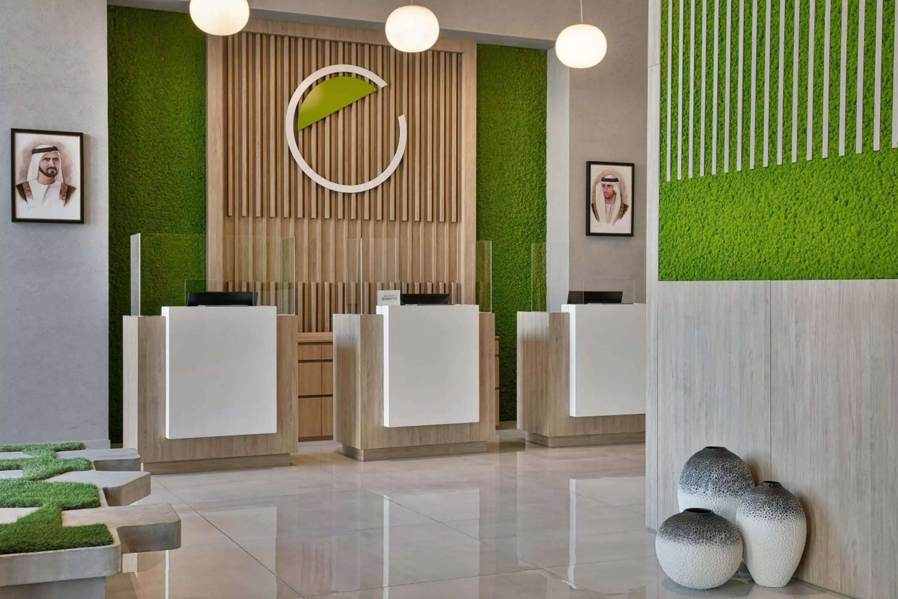 Lobby or reception in Element Al Jaddaf, Dubai