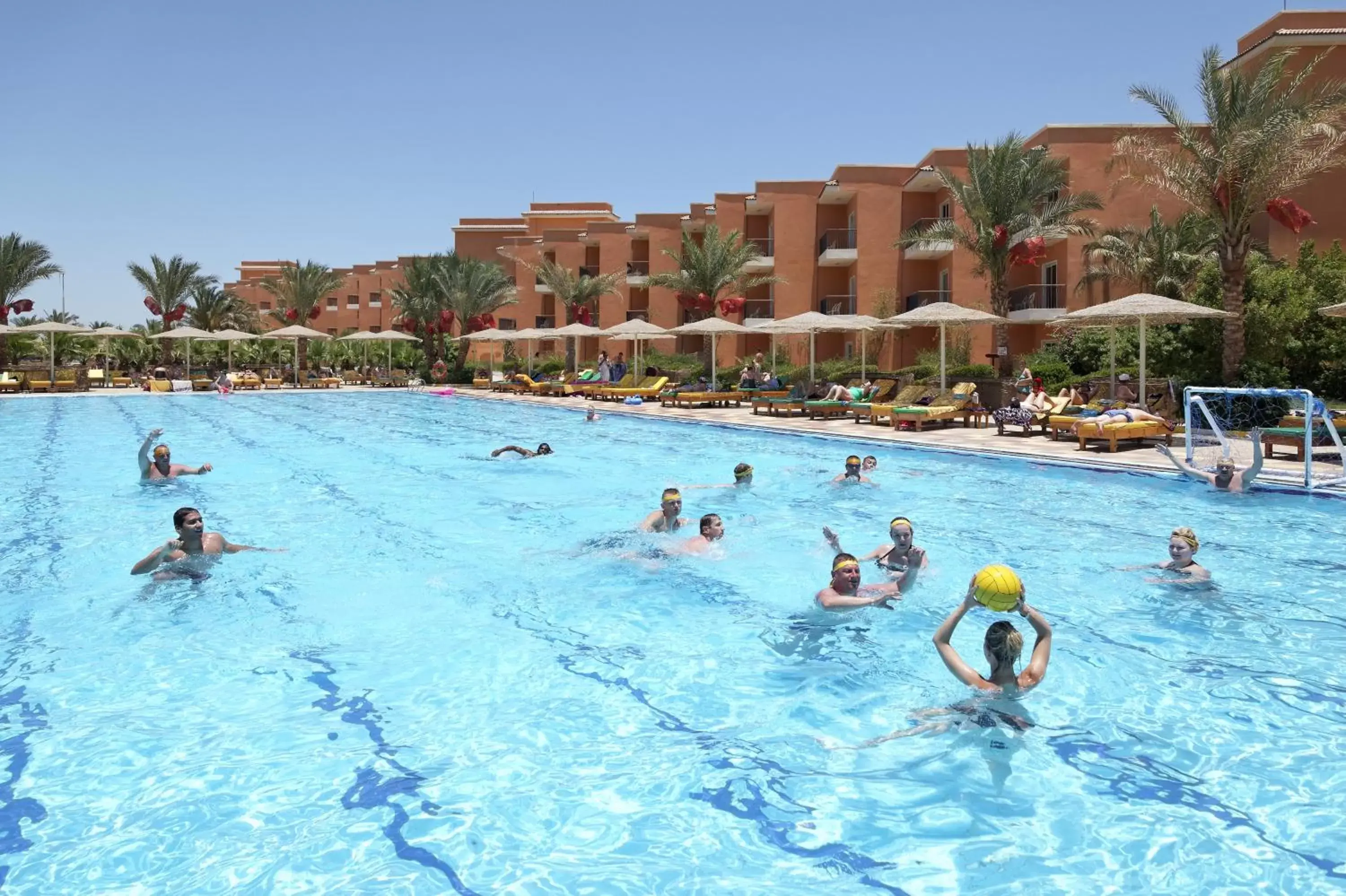 Swimming pool in Three Corners Sunny Beach Resort Swimming pool in Three Corners Sunny Beach Resort