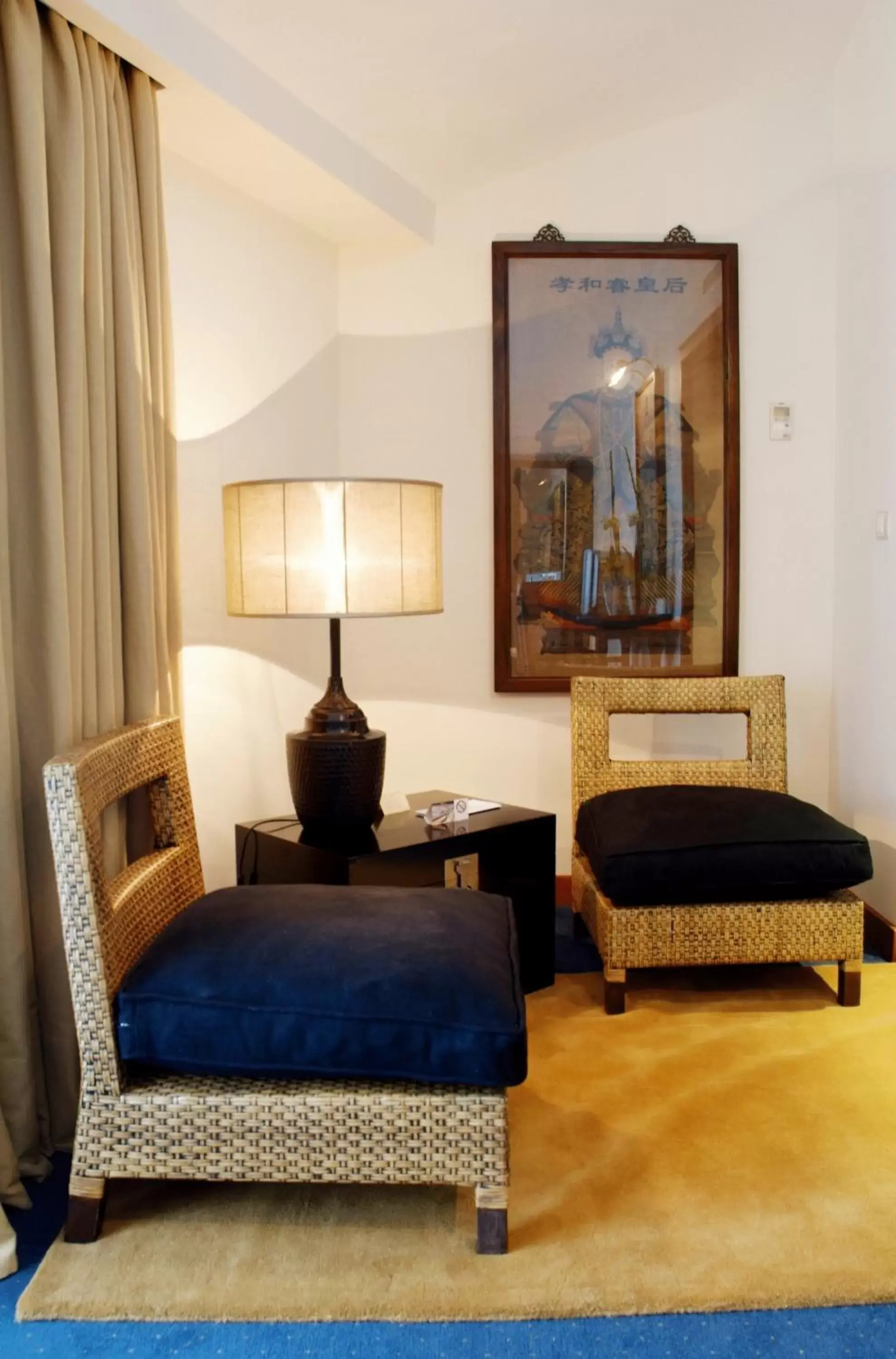 Decorative detail, Seating Area in Hotel Moliceiro