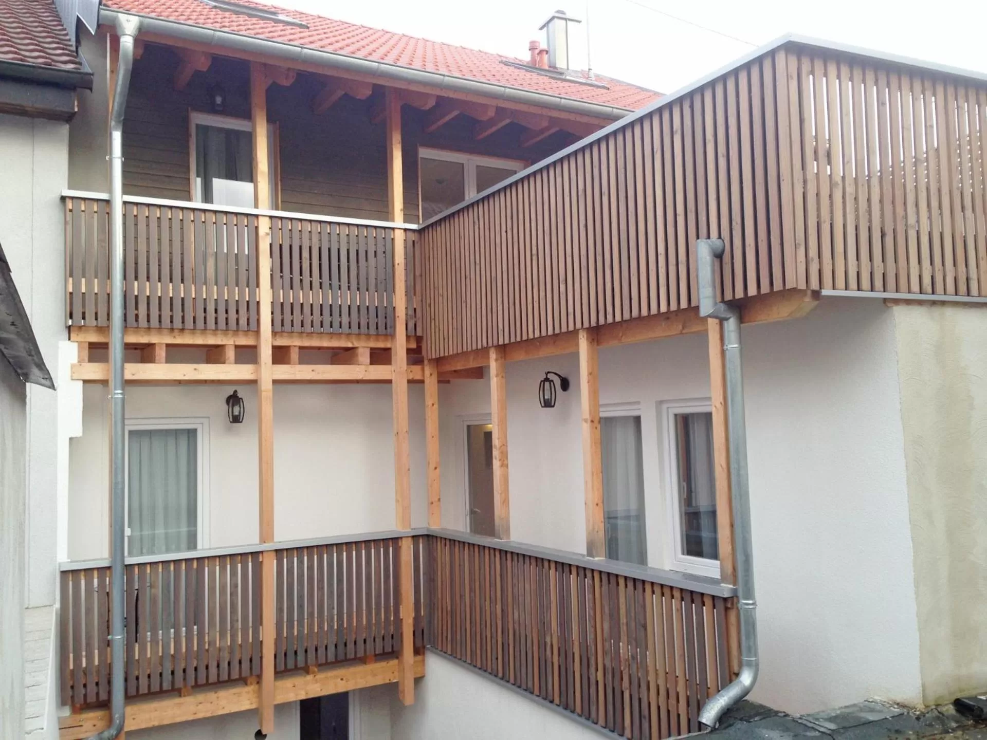 Balcony/Terrace in Hotel Rest Inn