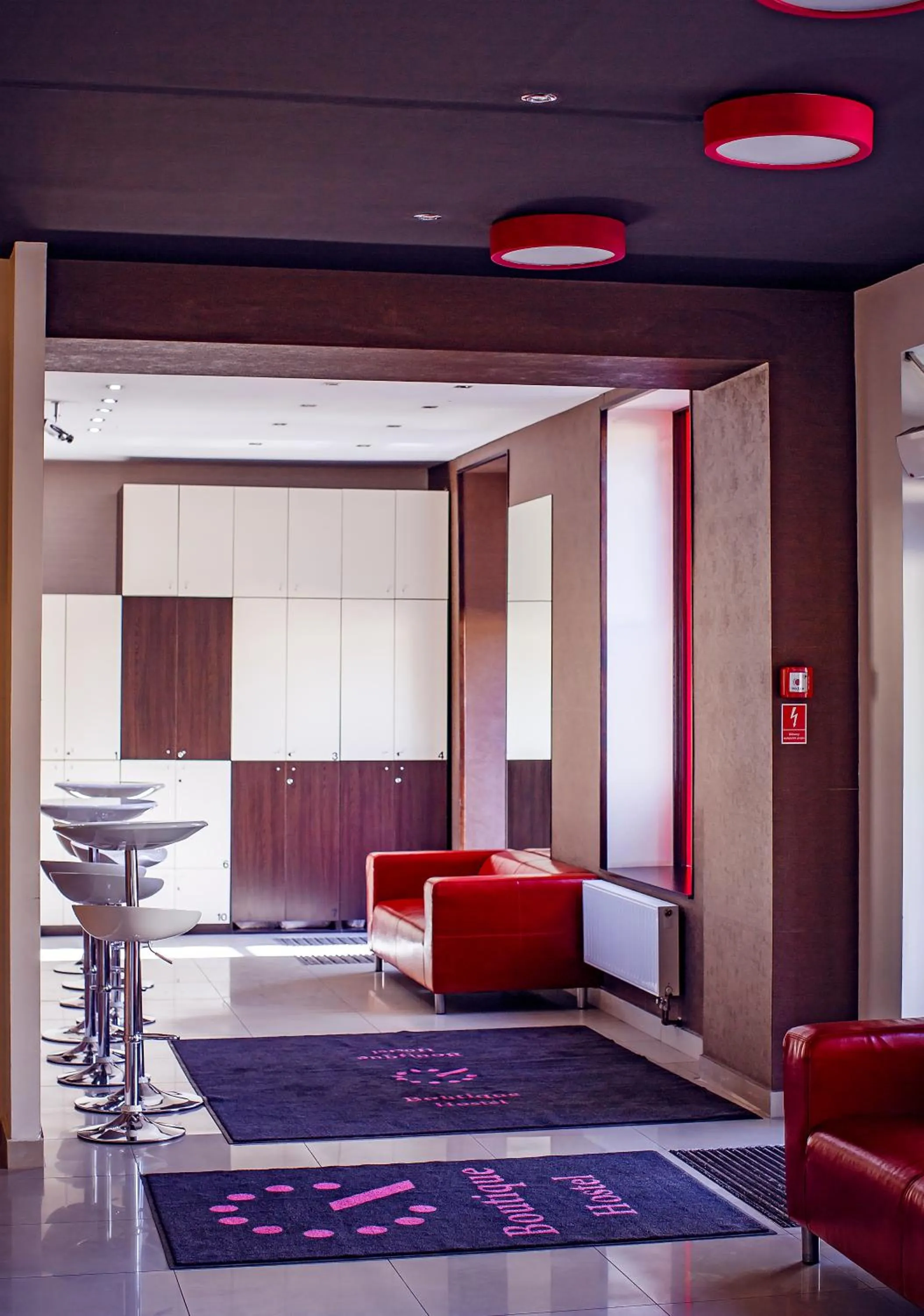 Lobby or reception in Boutique Hostel