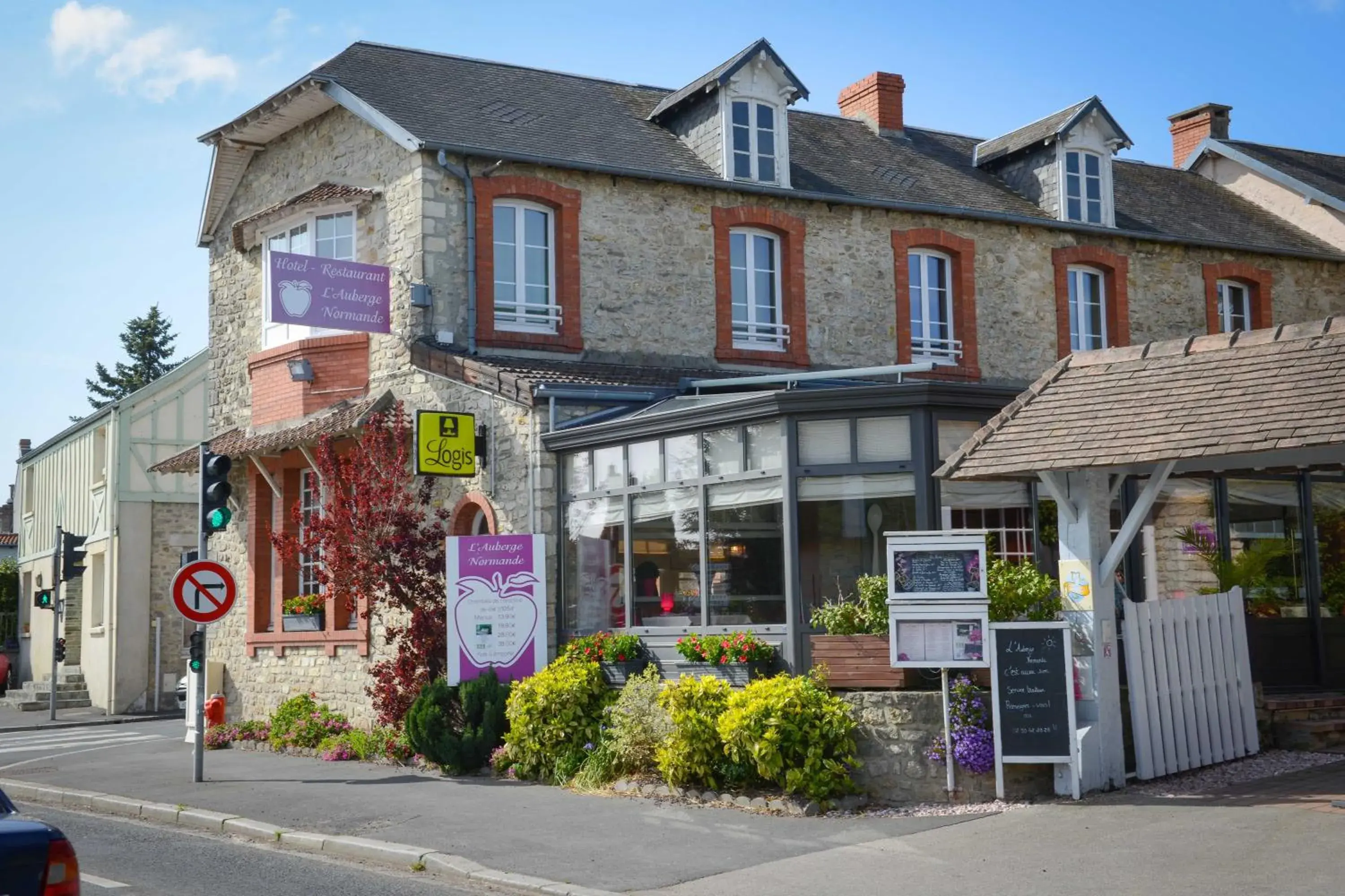 Facade/entrance, Property Building in Auberge Normande