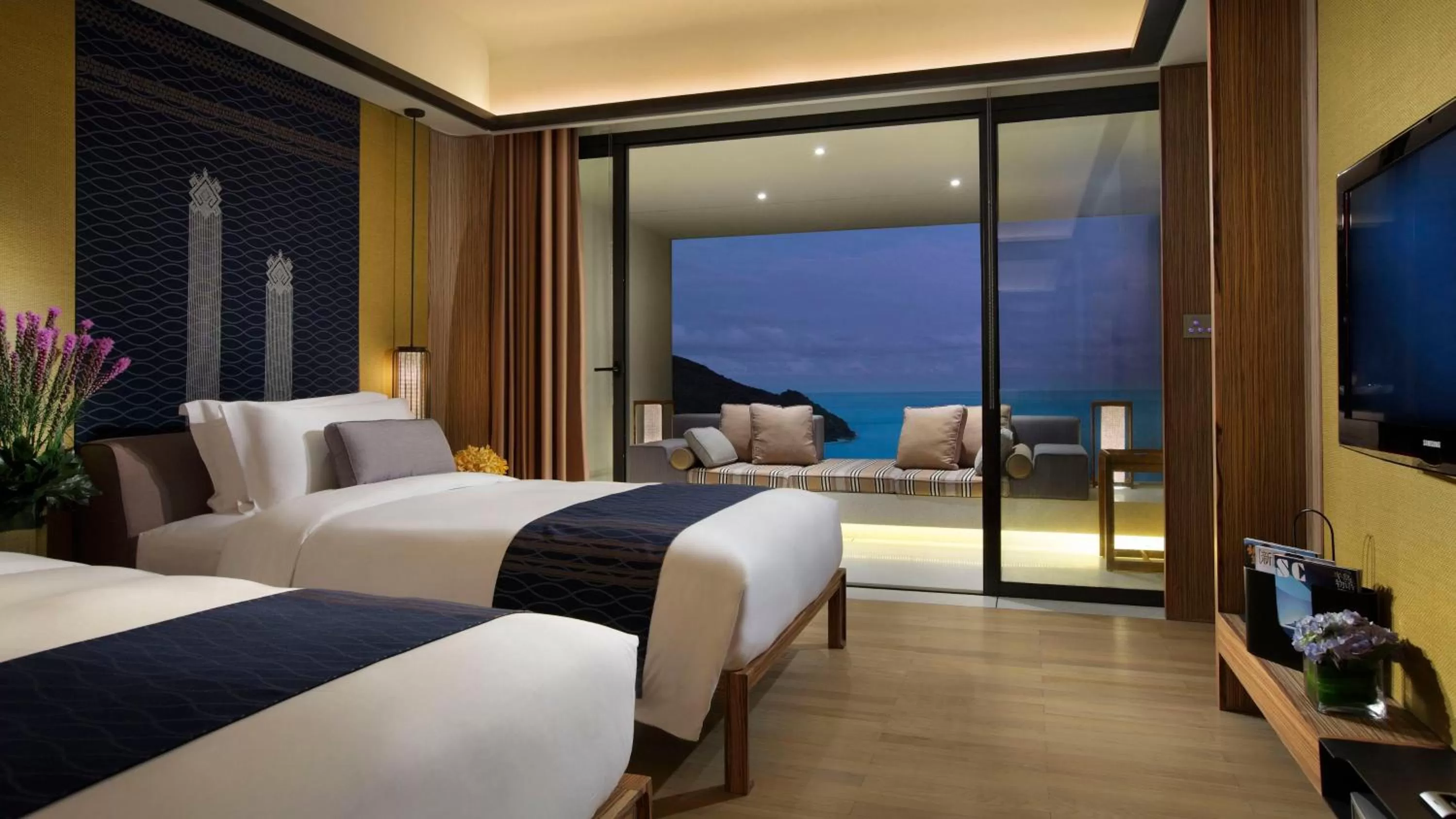 Photo of the whole room, Bed in InterContinental Sanya Resort by IHG