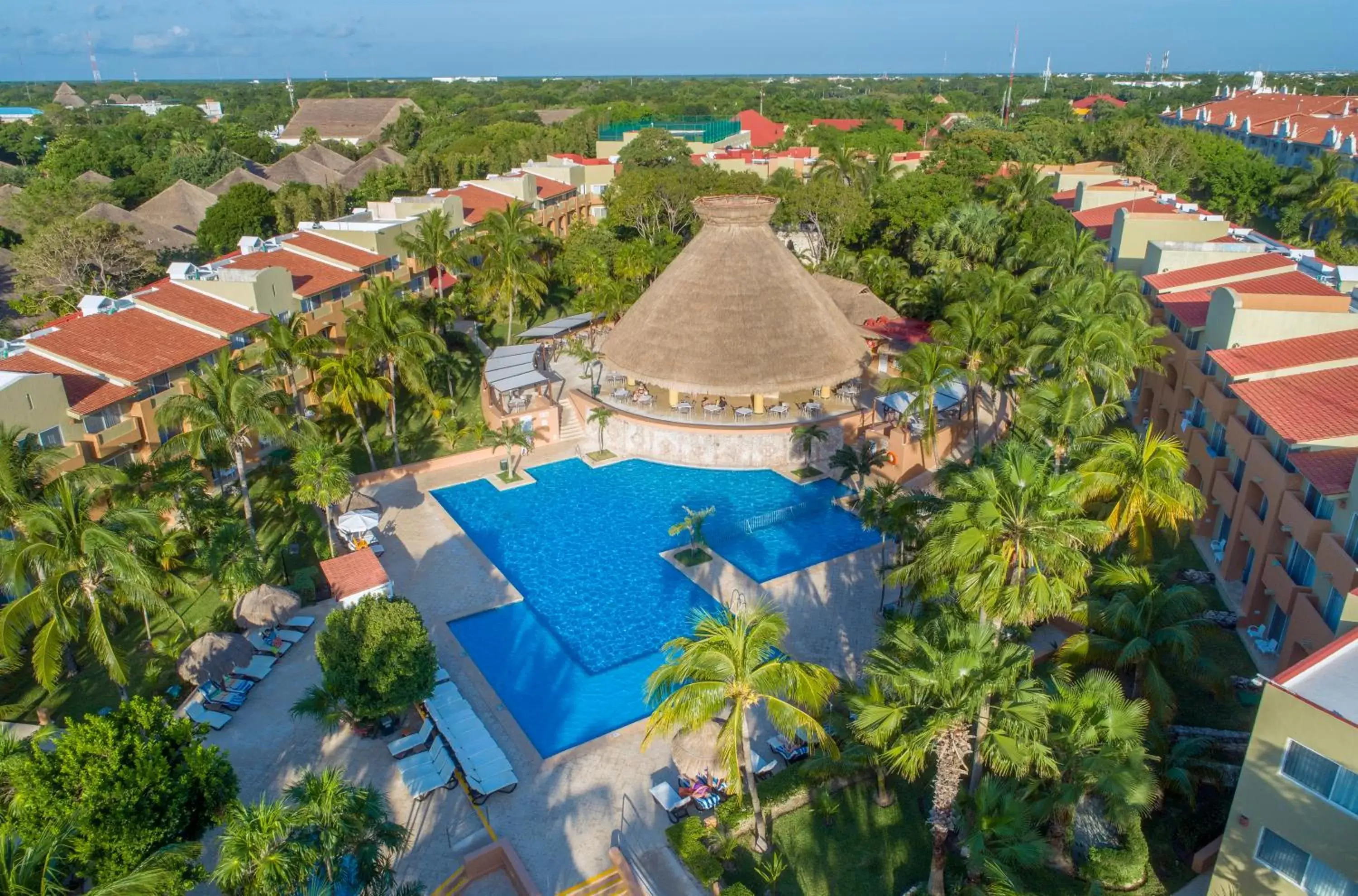 Bird's eye view, Bird's-eye View in Viva Azteca by Wyndham, A Trademark All Inclusive Resort