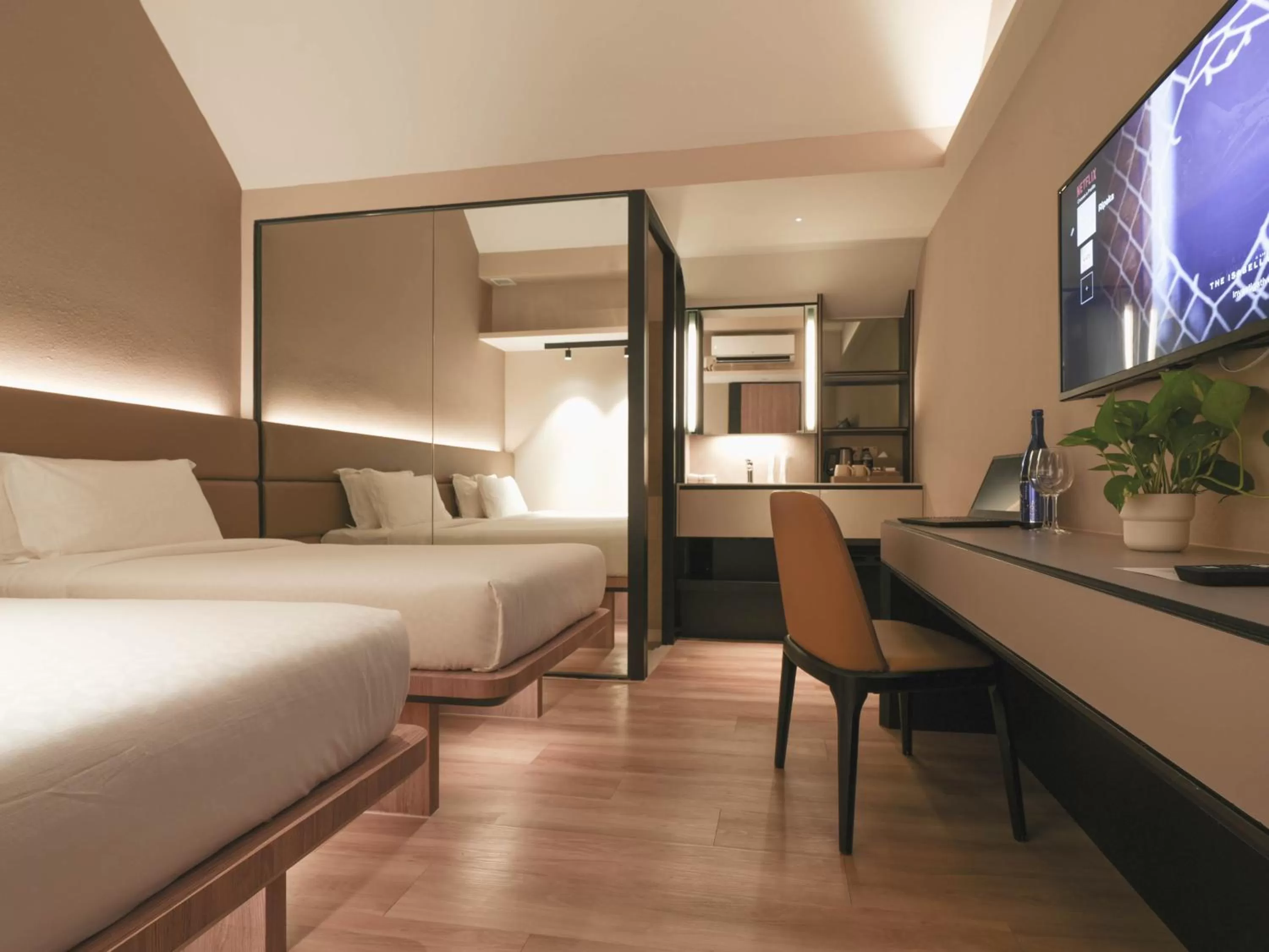 Bed in Hotel 1900 Chinatown