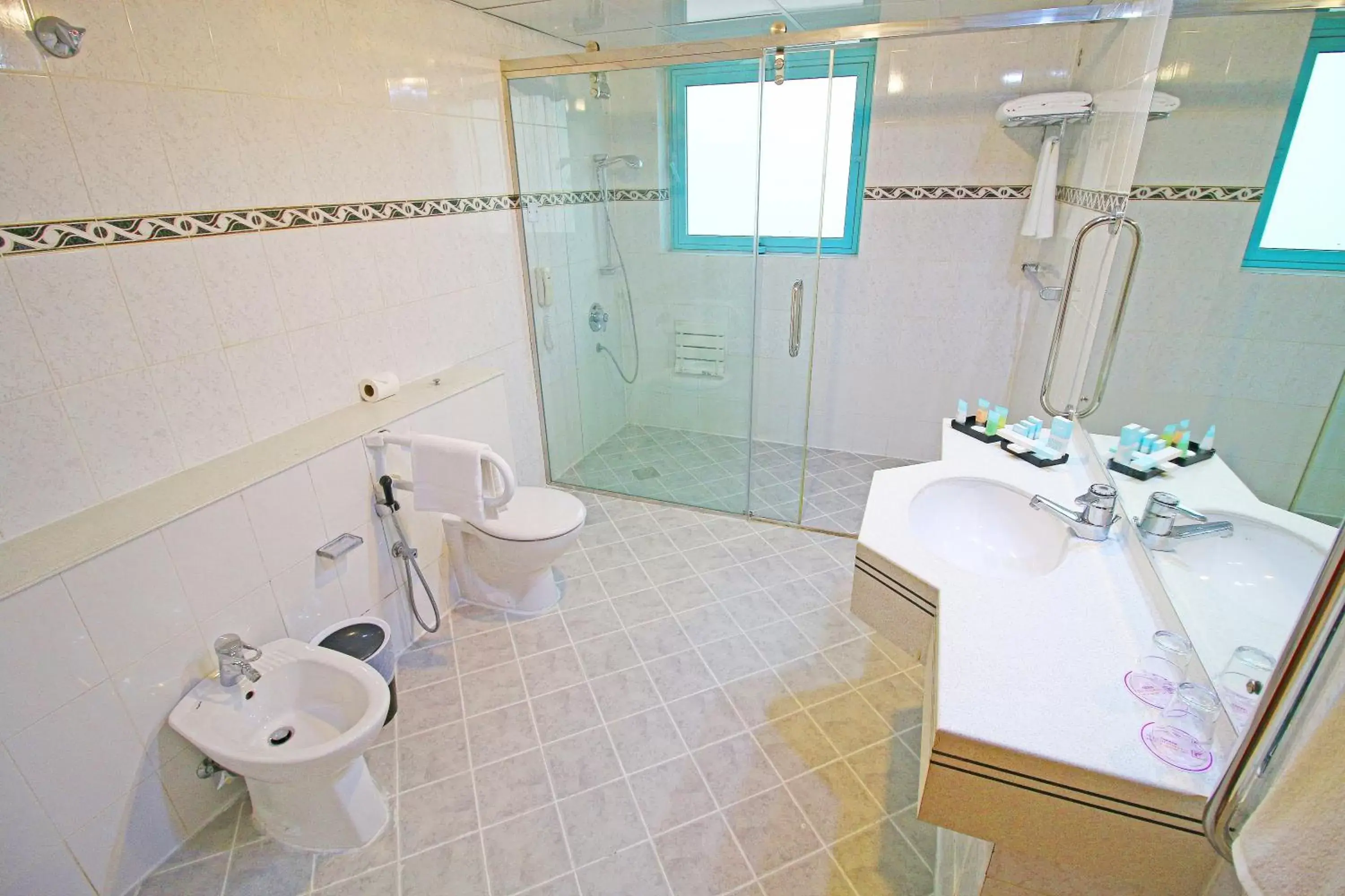 Bathroom in The George Hotel by Saffron, Dubai Creek