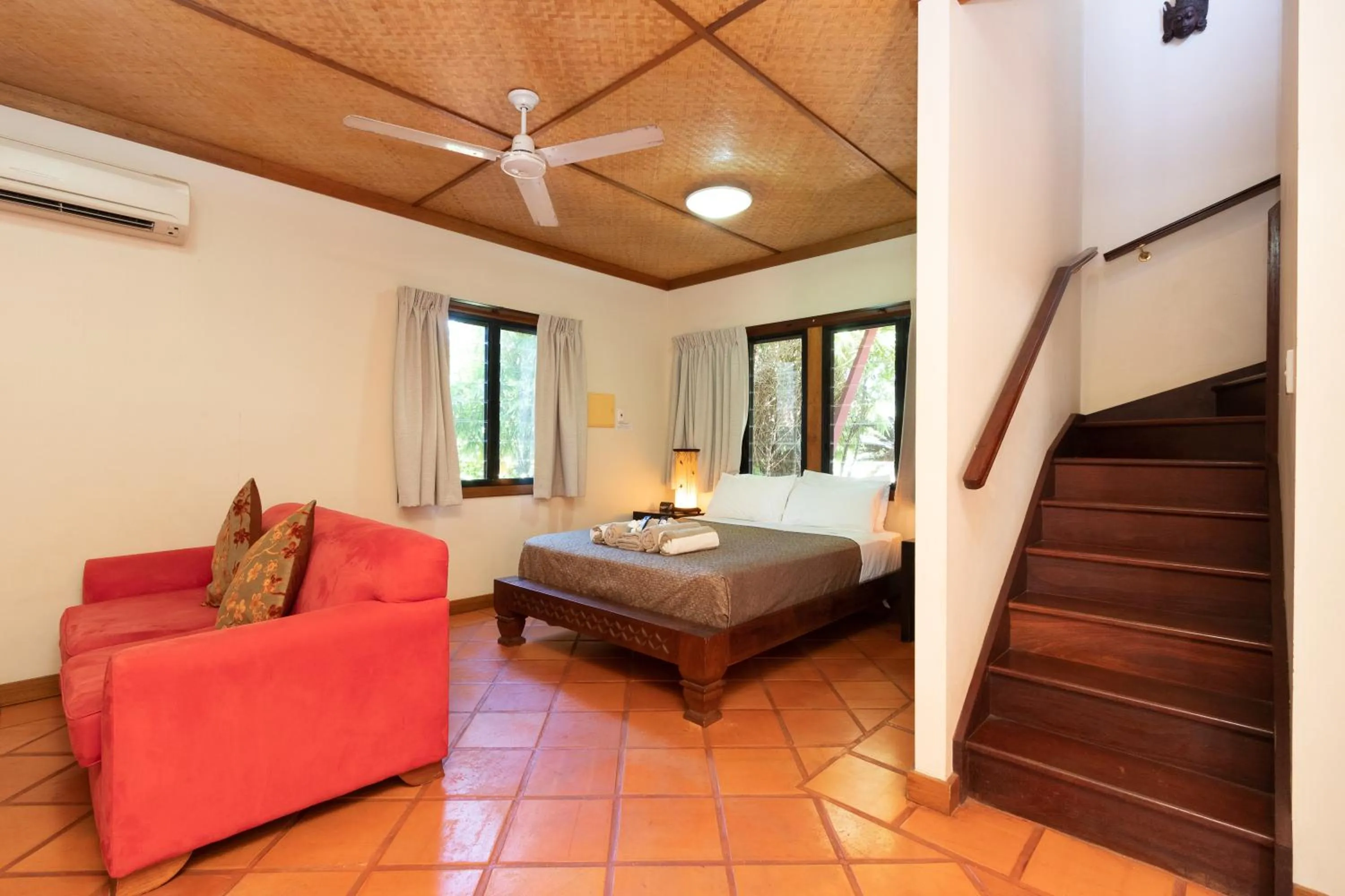 Seating area, Bed in Bali Hai Resort & Spa