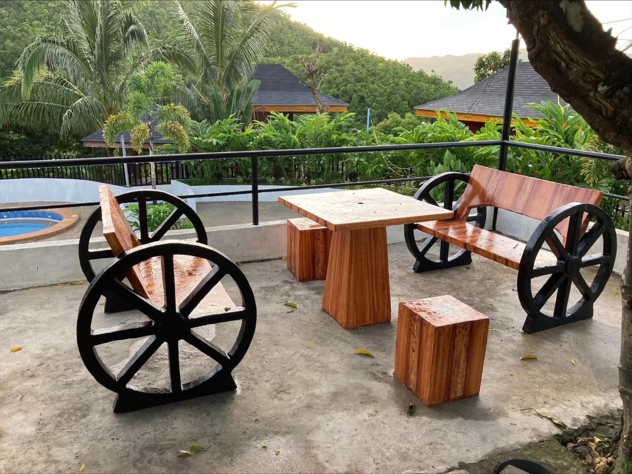 Patio in MS Mountain Cabin