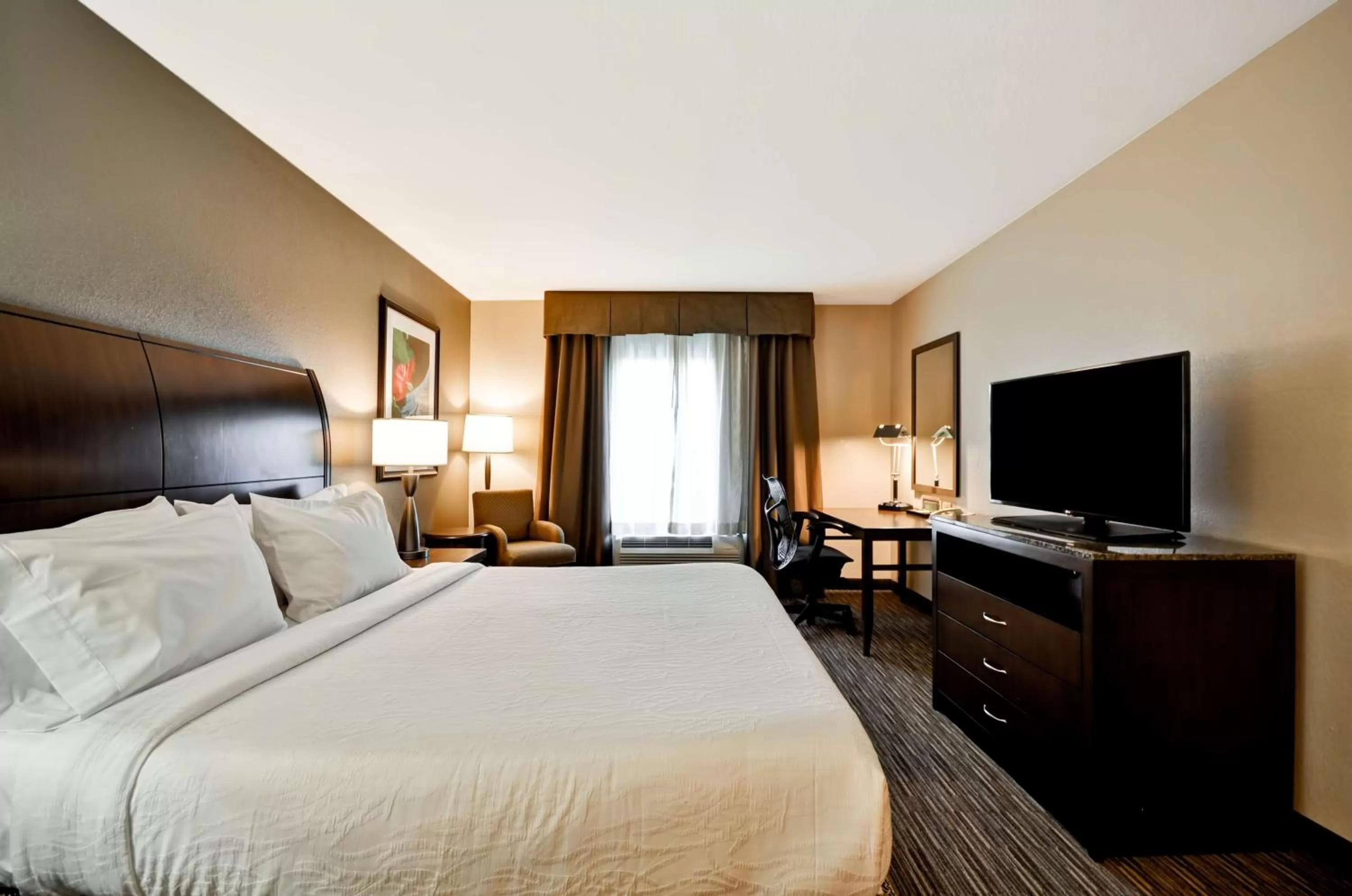 Bed in Hilton Garden Inn Tampa North