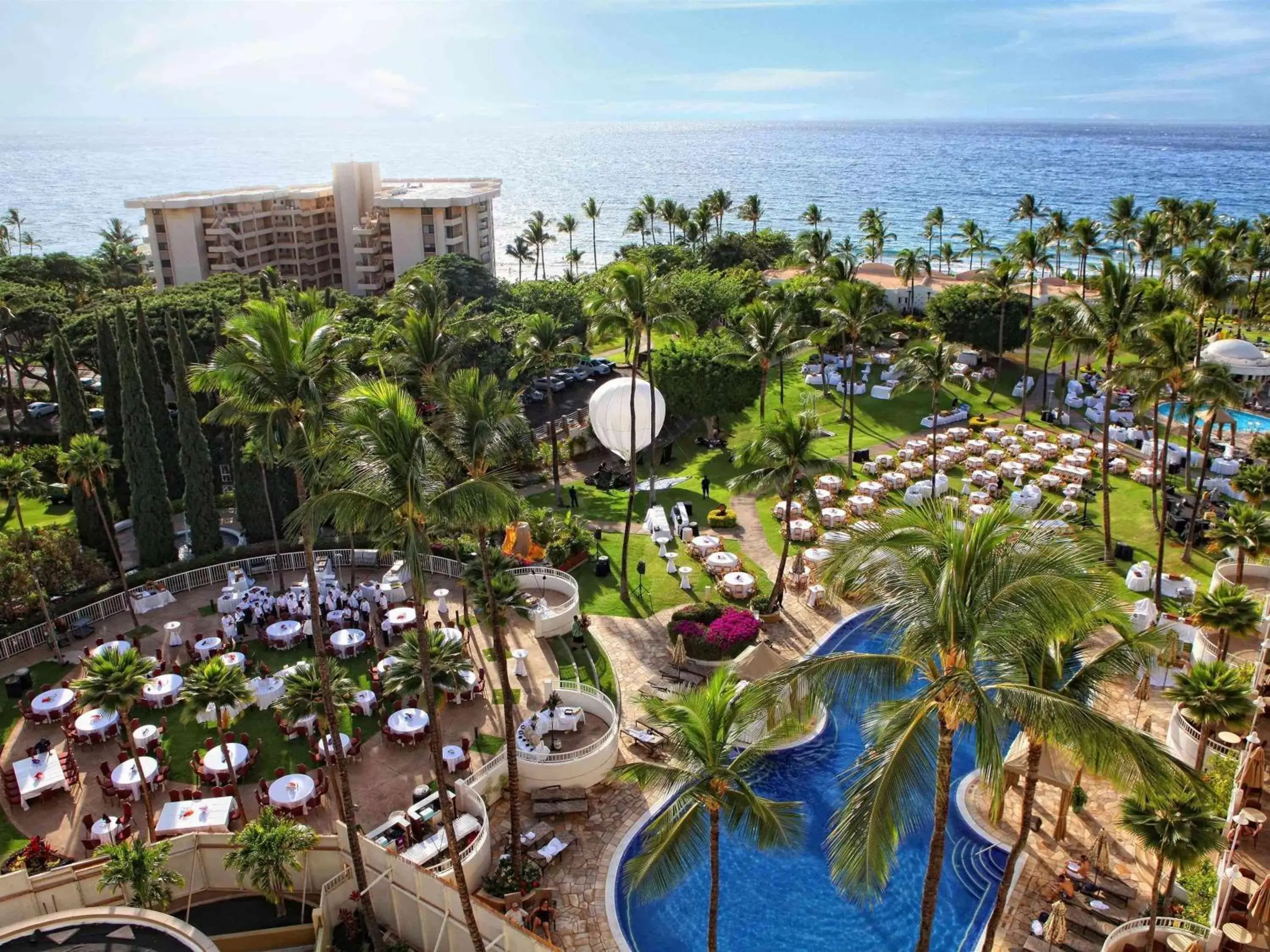 On site, Pool View in Fairmont Kea Lani, Maui