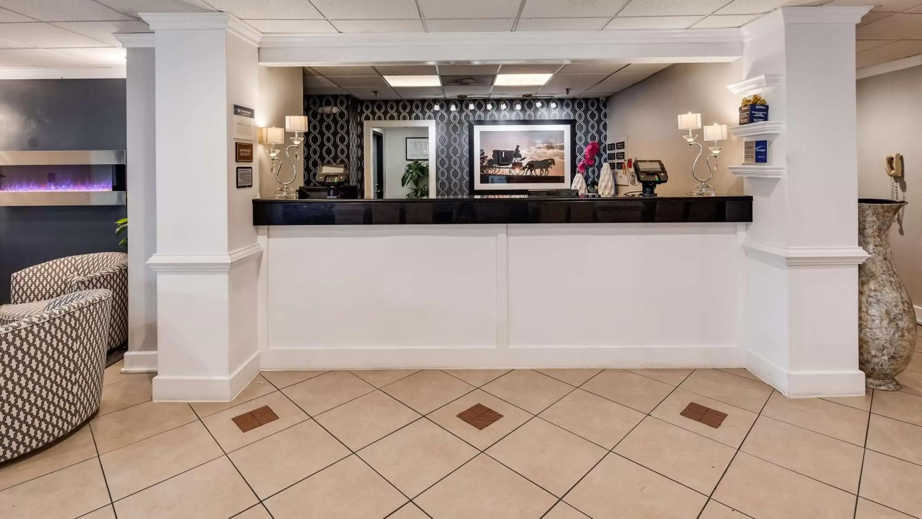 Lobby or reception, Lobby/Reception in Best Western Historic Area