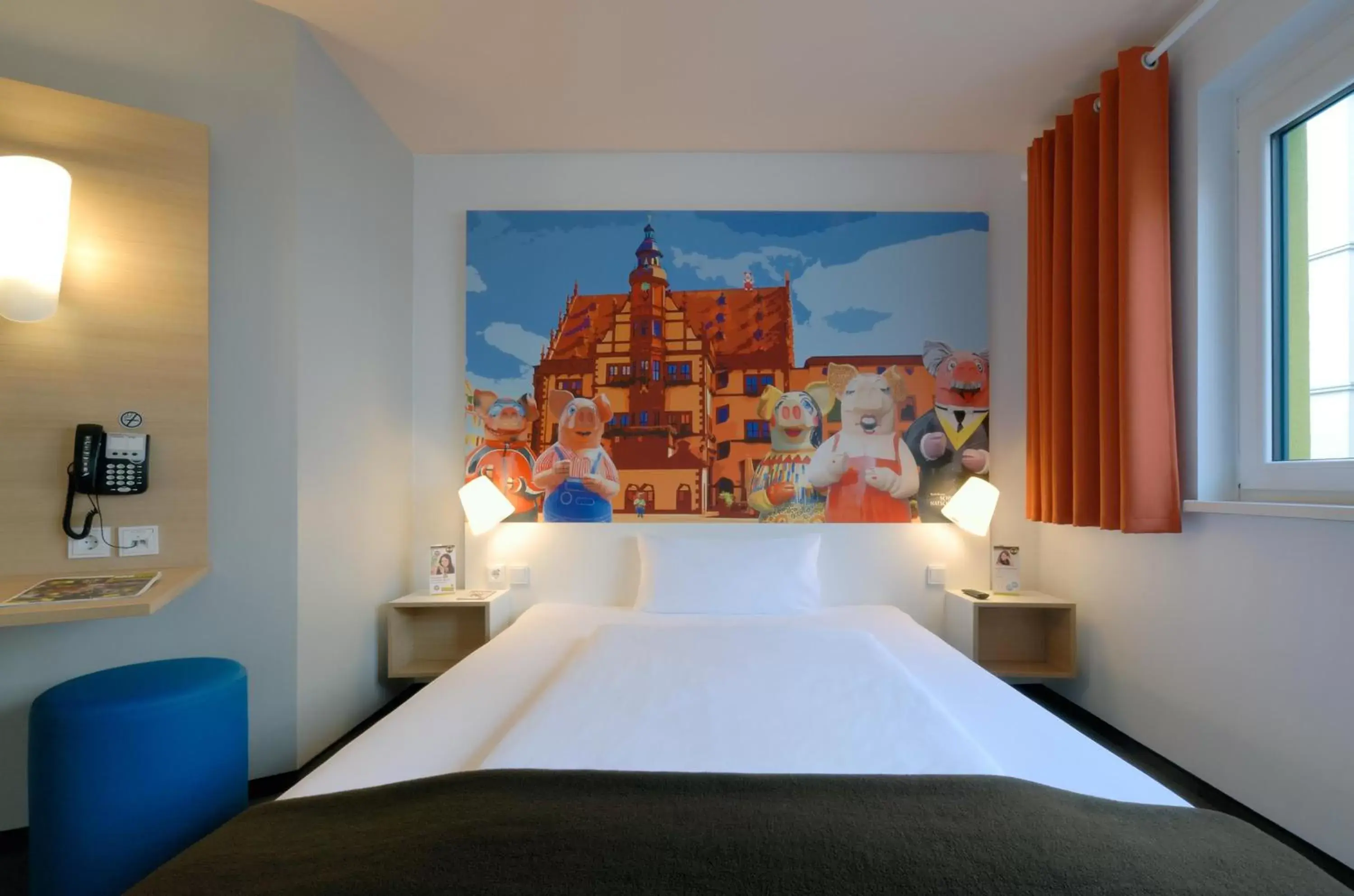 Photo of the whole room, Bed in B&B Hotel Schweinfurt-City