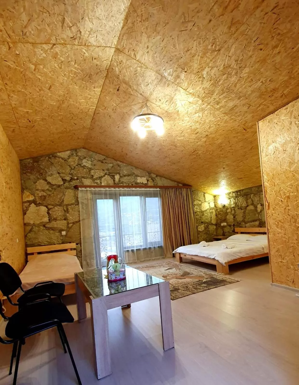 Bed in Guest House Ijevan's Garden