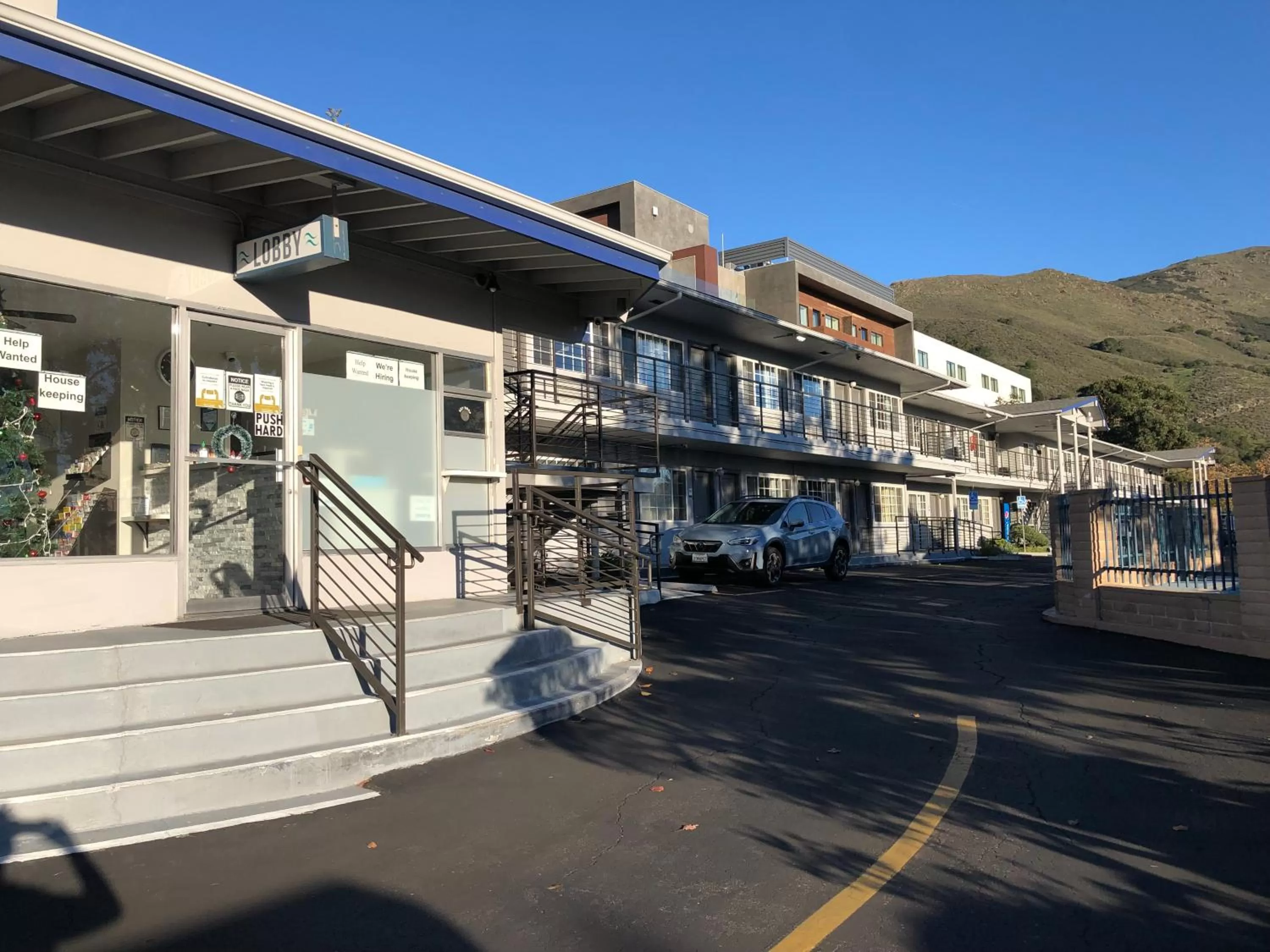 Property building in University Inn at San Luis Obispo