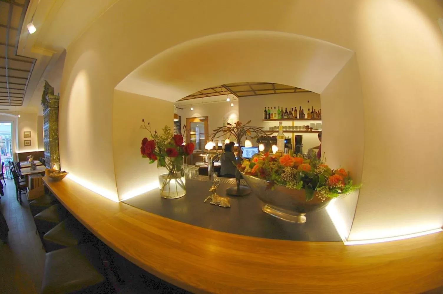 Decorative detail in Hotel Mohren Post