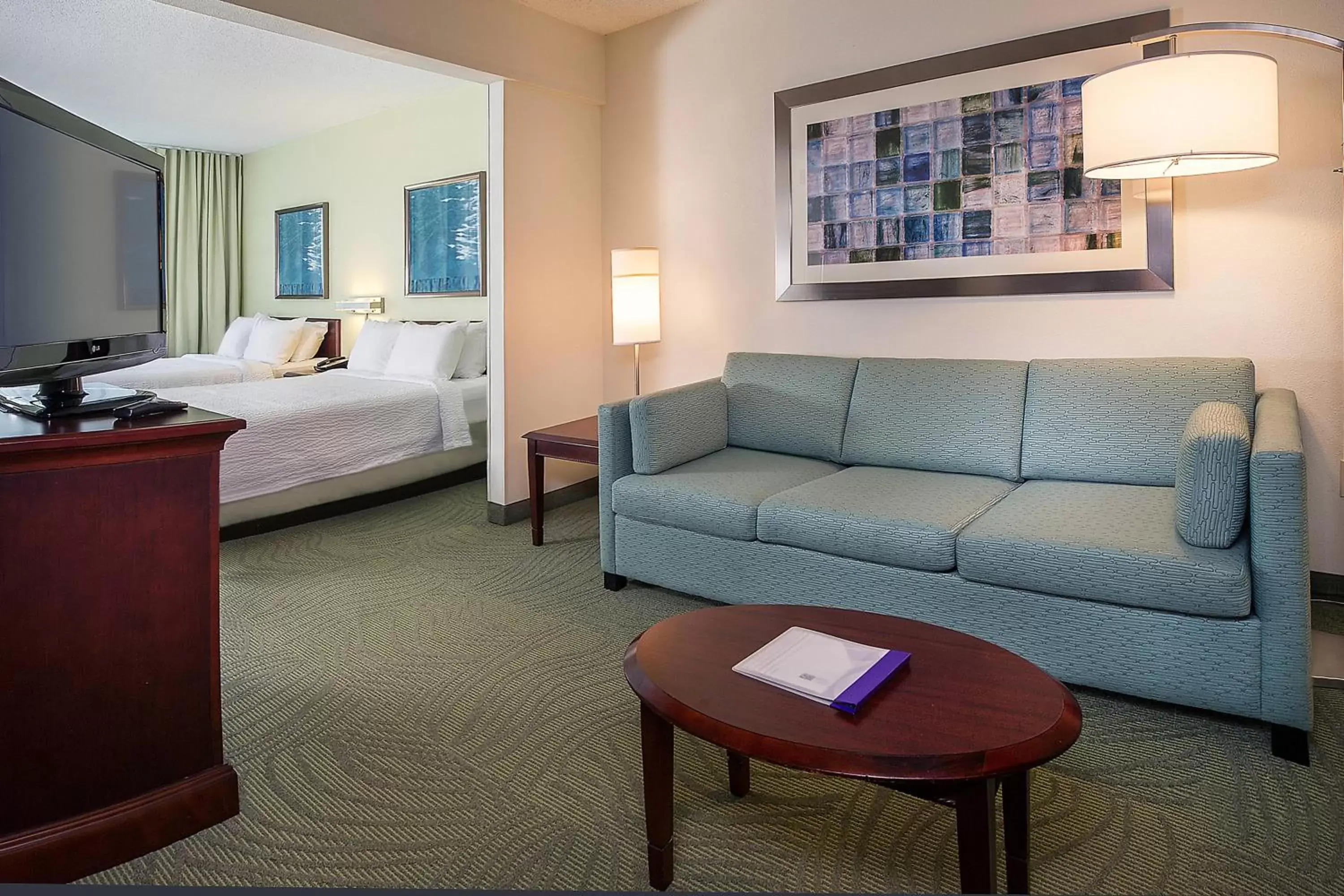 Photo of the whole room, Seating Area in SpringHill Suites Raleigh-Durham Airport/Research Triangle Park