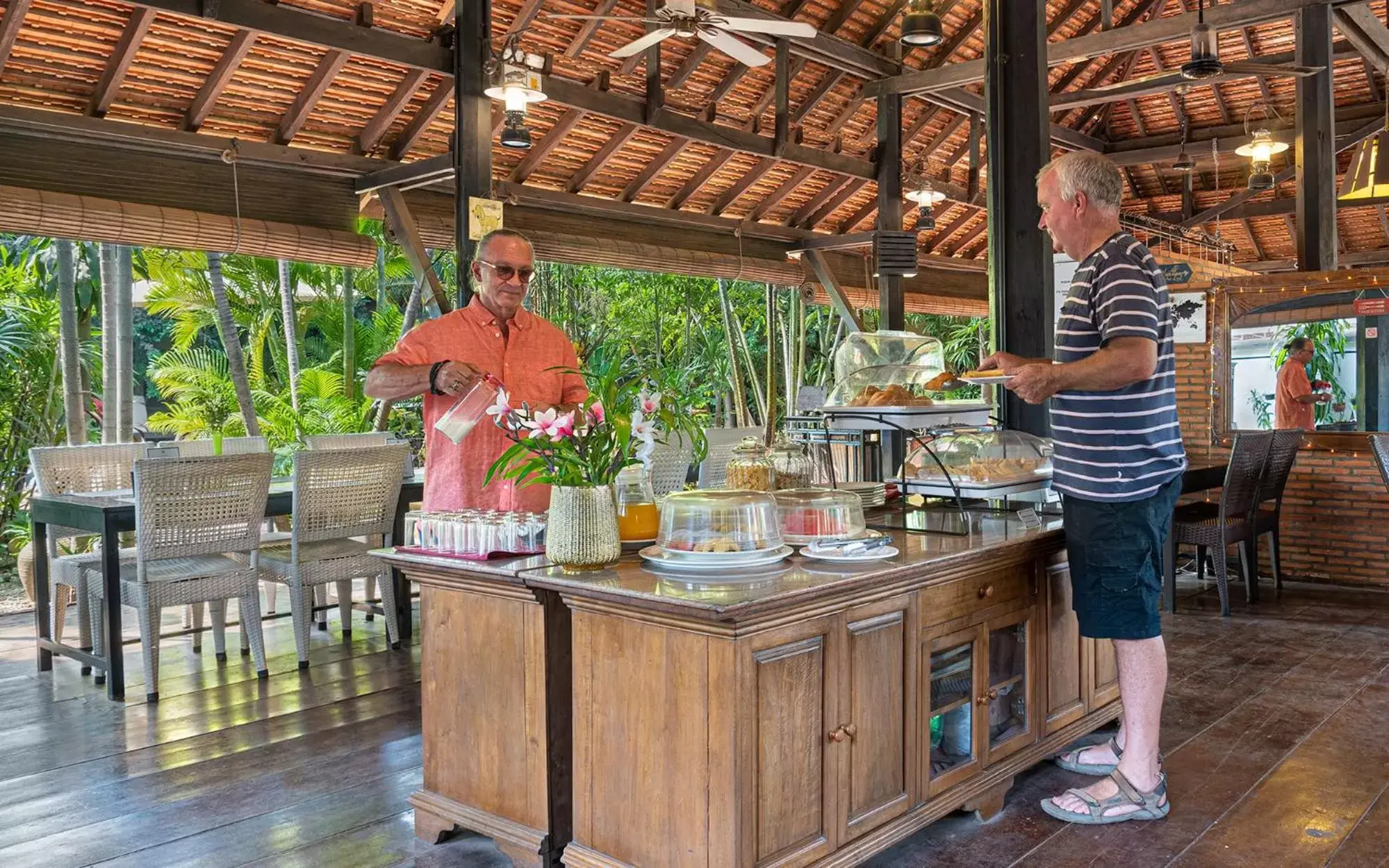 Food close-up in Pavillon Indochine Boutique - Hotel