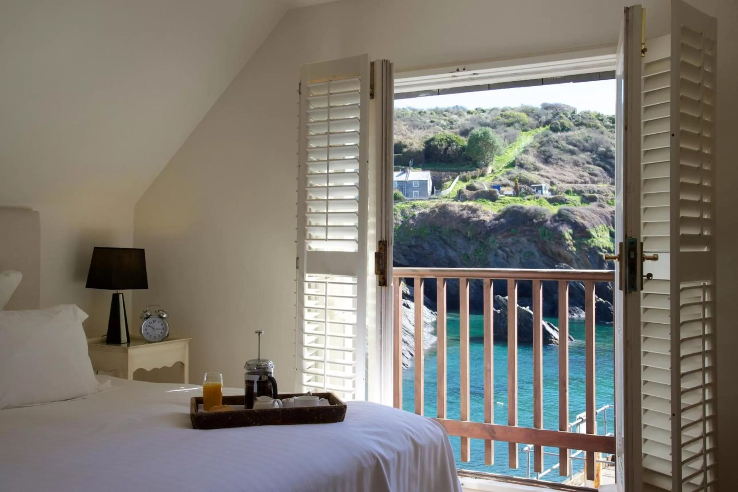 Bed in Lugger Hotel ‘A Bespoke Hotel’