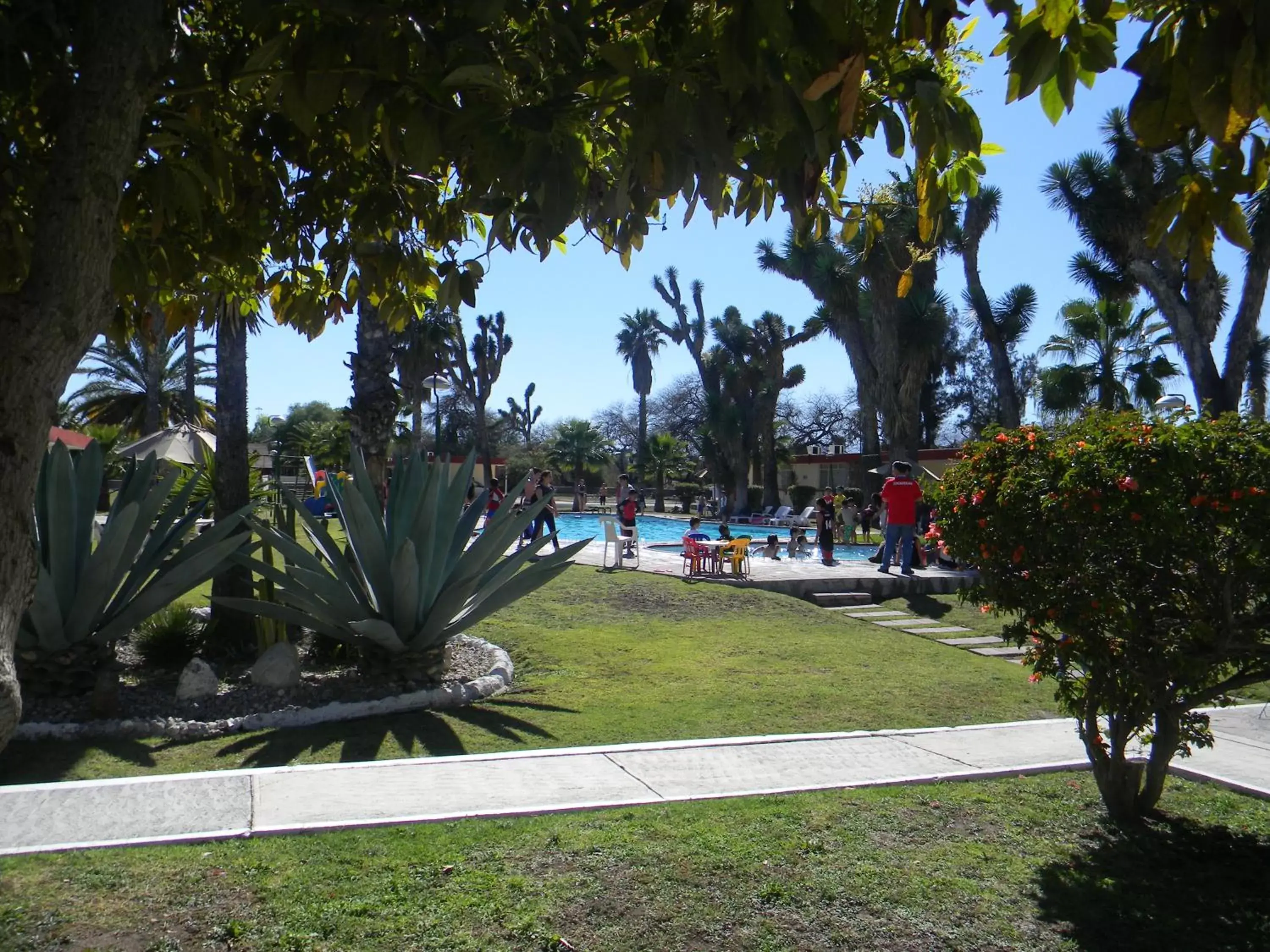 Day, Swimming Pool in Hotel Las Palmas Midway Inn