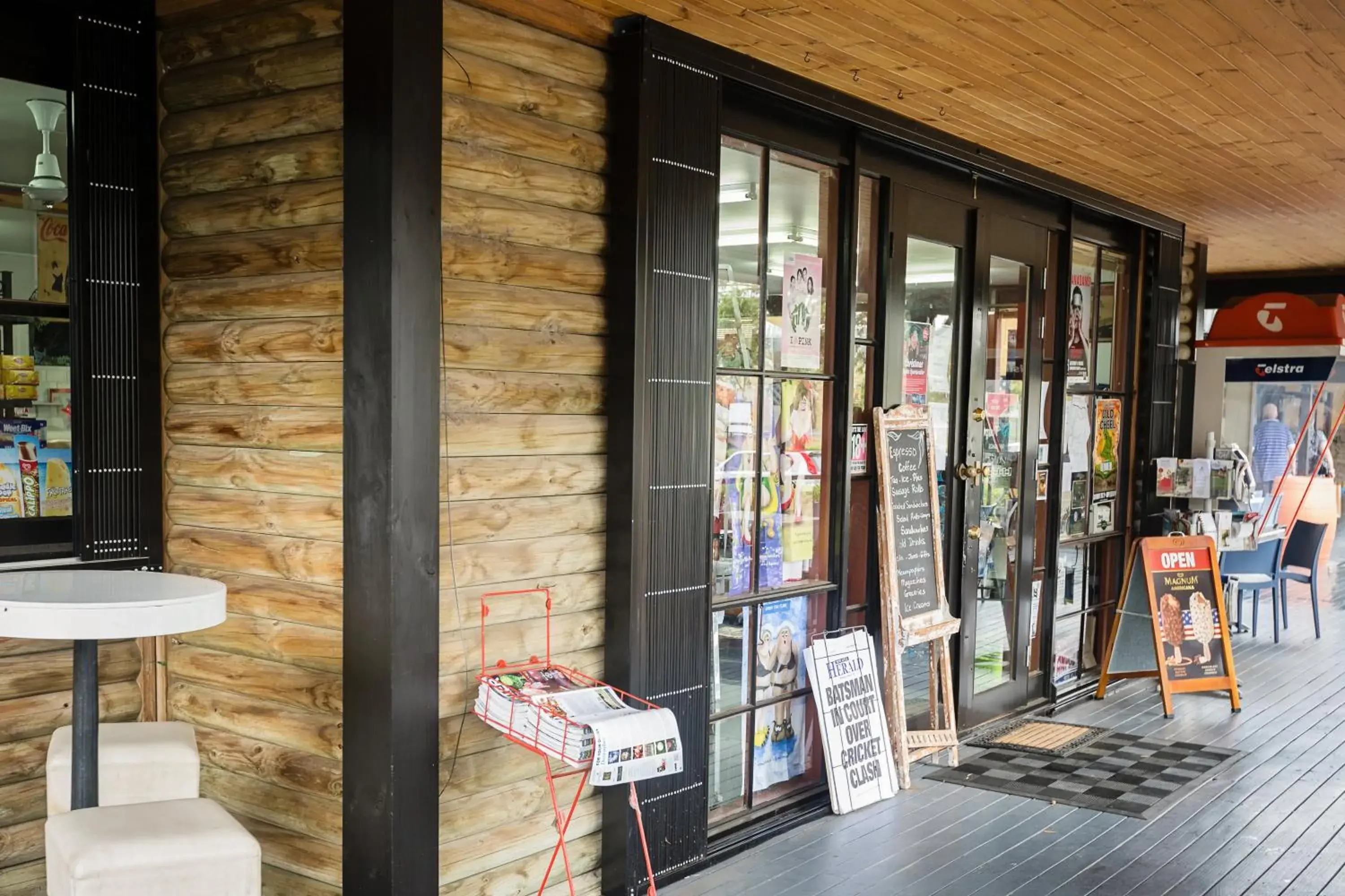 On-site shops in Pokolbin Village Estate