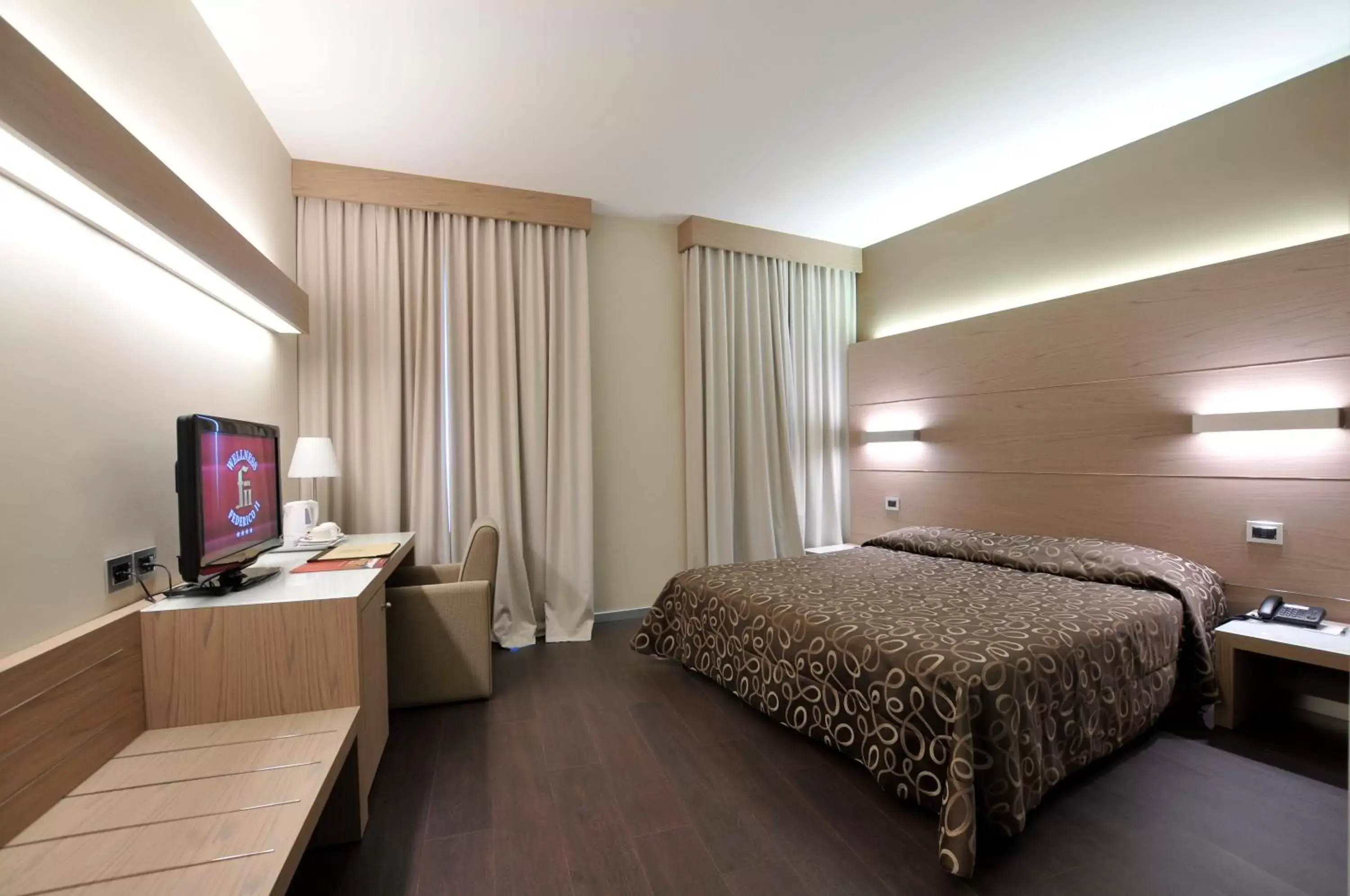 Bed in Hotel Federico II Bed in Hotel Federico II