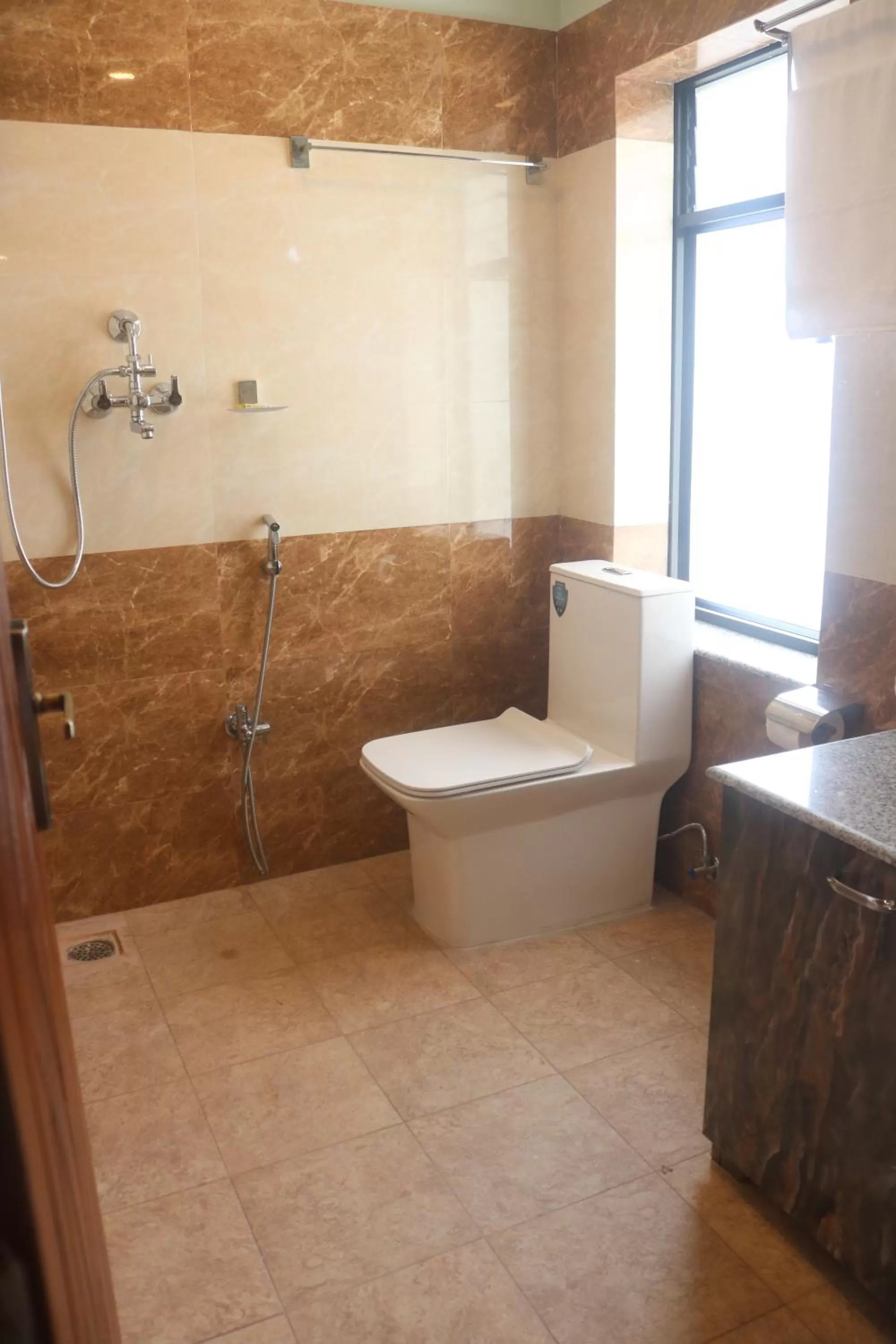 Bathroom in Hotel Family Ties Pvt. Ltd.