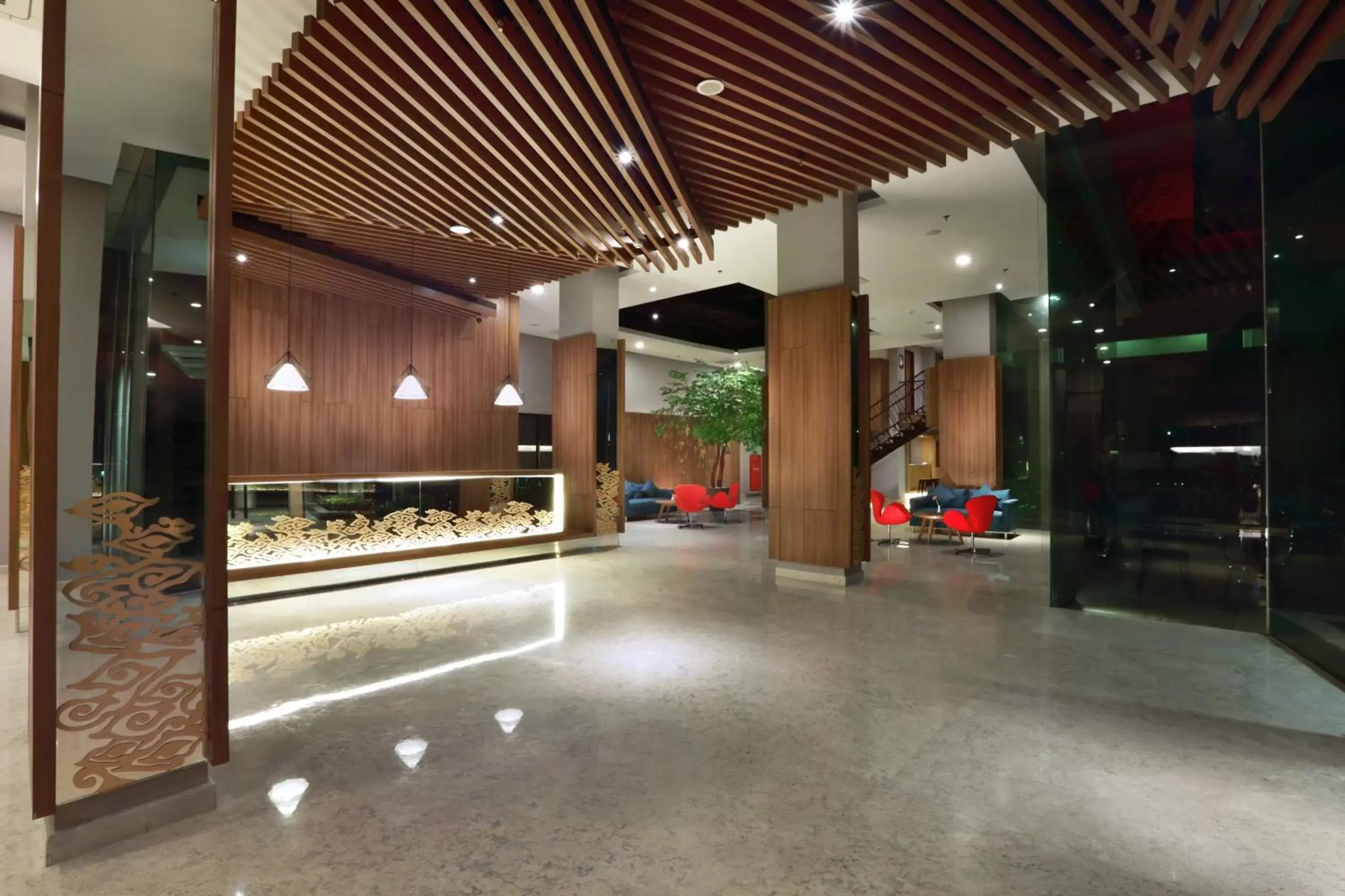 Lobby or reception, Lobby/Reception in Grand Cordela Hotel Bandung