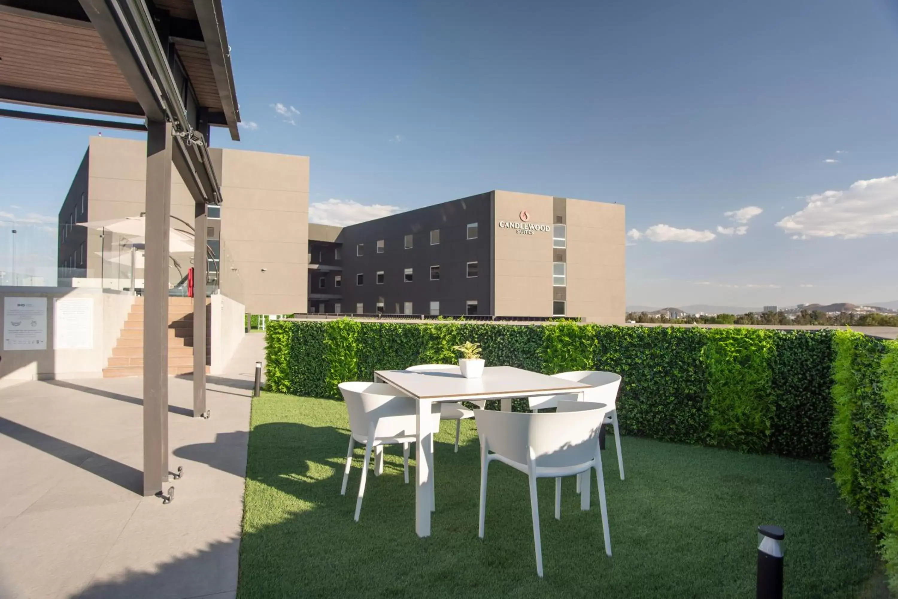 Balcony/Terrace in Candlewood Suites - Guadalajara Galerias, an IHG Hotel